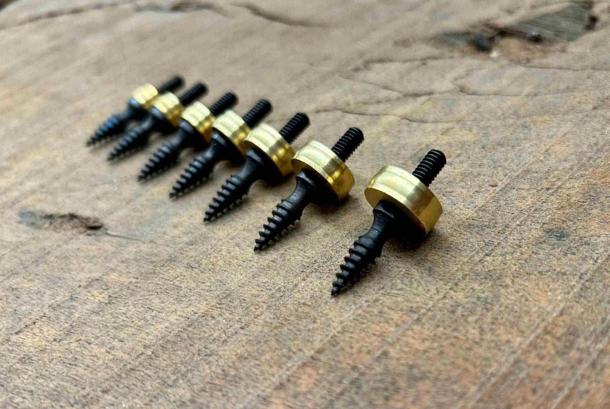 Thread Calliber Ball Puller, various caliber brass collar, 8-32 steel threads, made in ...