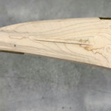 Quick Ship — Serpentine Relief Carved Woodsrunner, .50 Maple — #5025