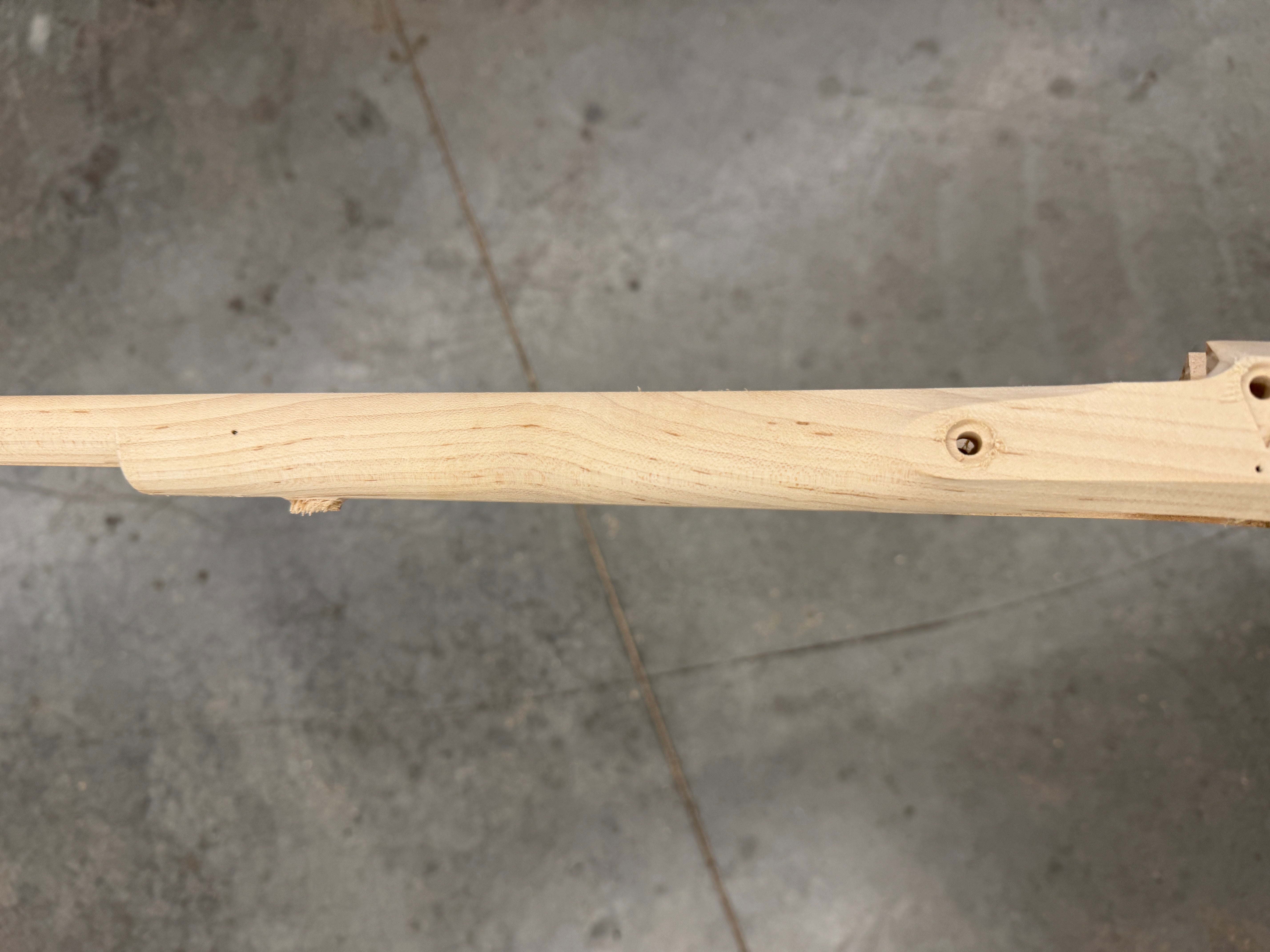 Kibler's Longrifles Quick Ship Appalachian Barn Gun kit #106, .45 Standard Curly Maple