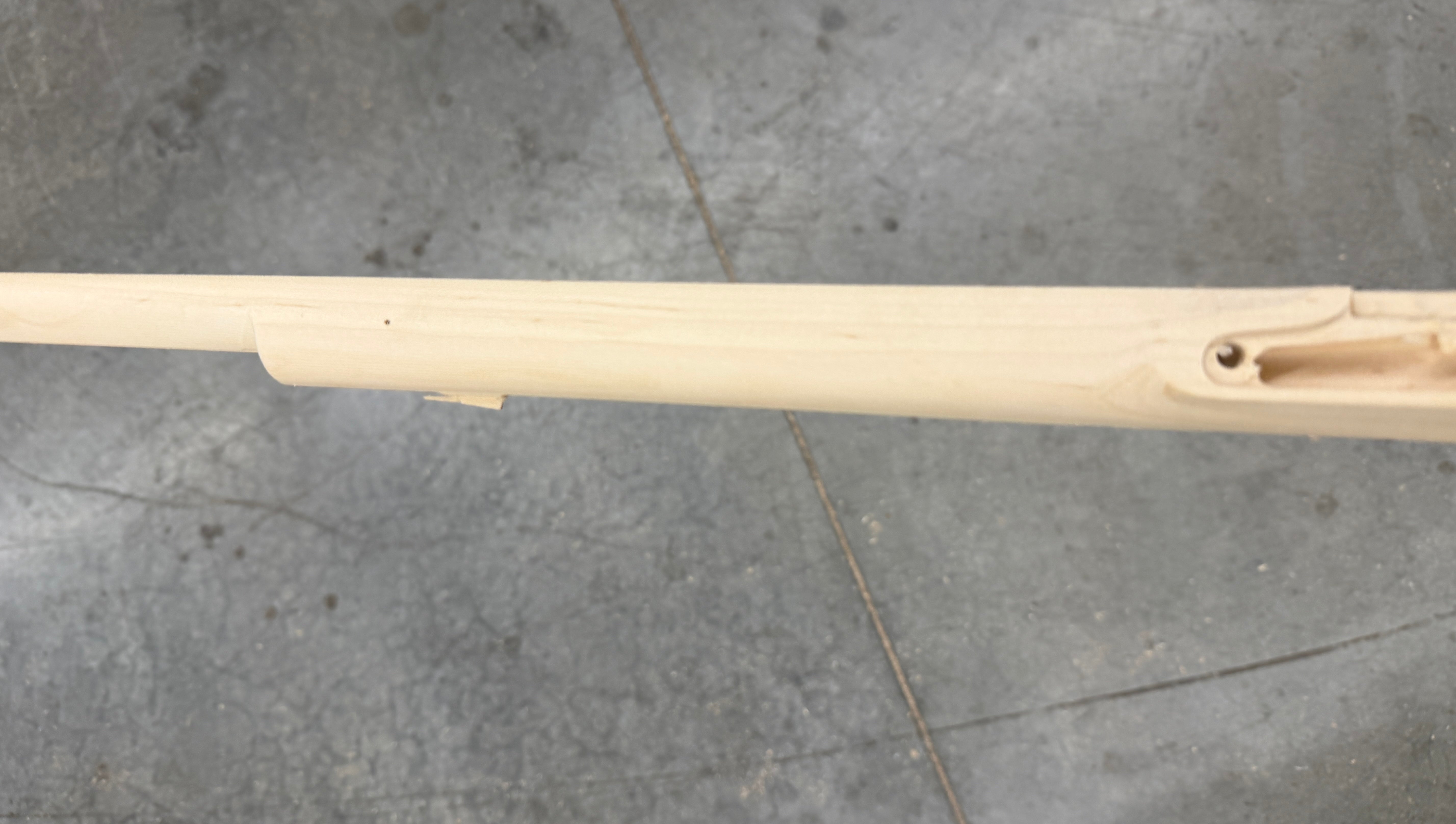 Kibler's Longrifles Quick Ship Barn Gun kit #BG108, .45 Plain Hard Maple