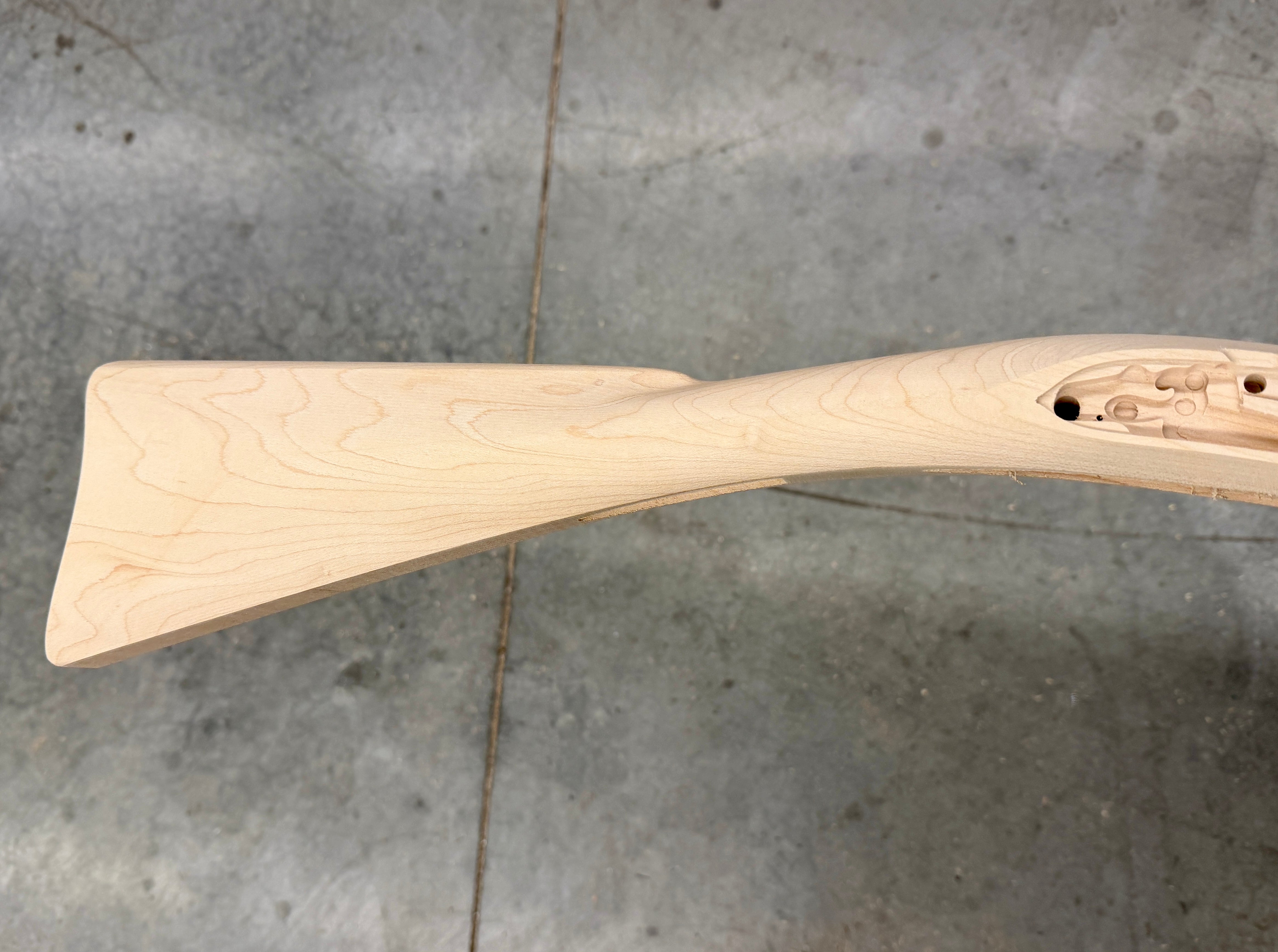 Kibler's Longrifles Quick Ship Appalachian Barn Gun kit #110, .45 Plain Hard Maple