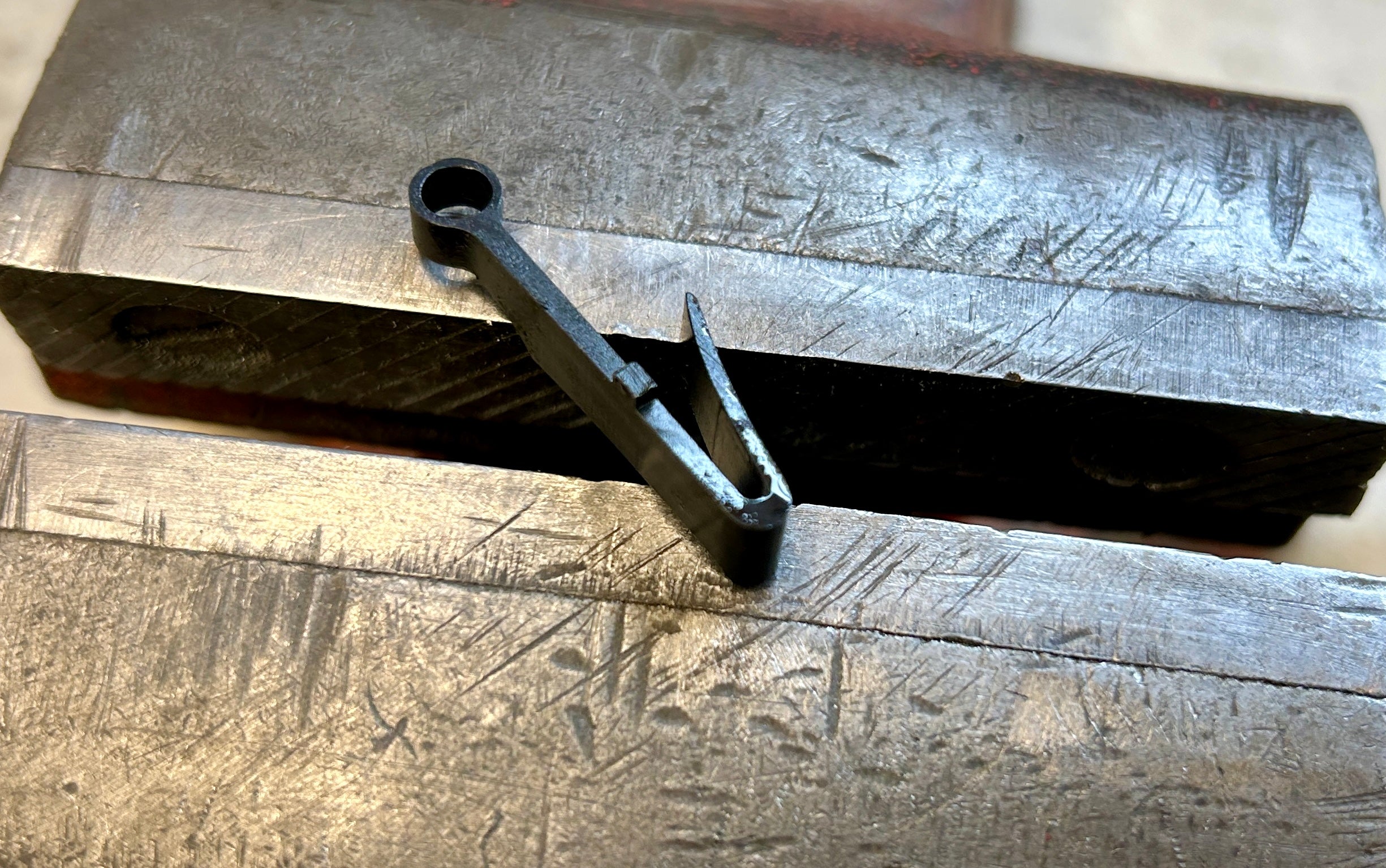 Round-Faced English Lock Sear Spring – Kibler's Longrifles