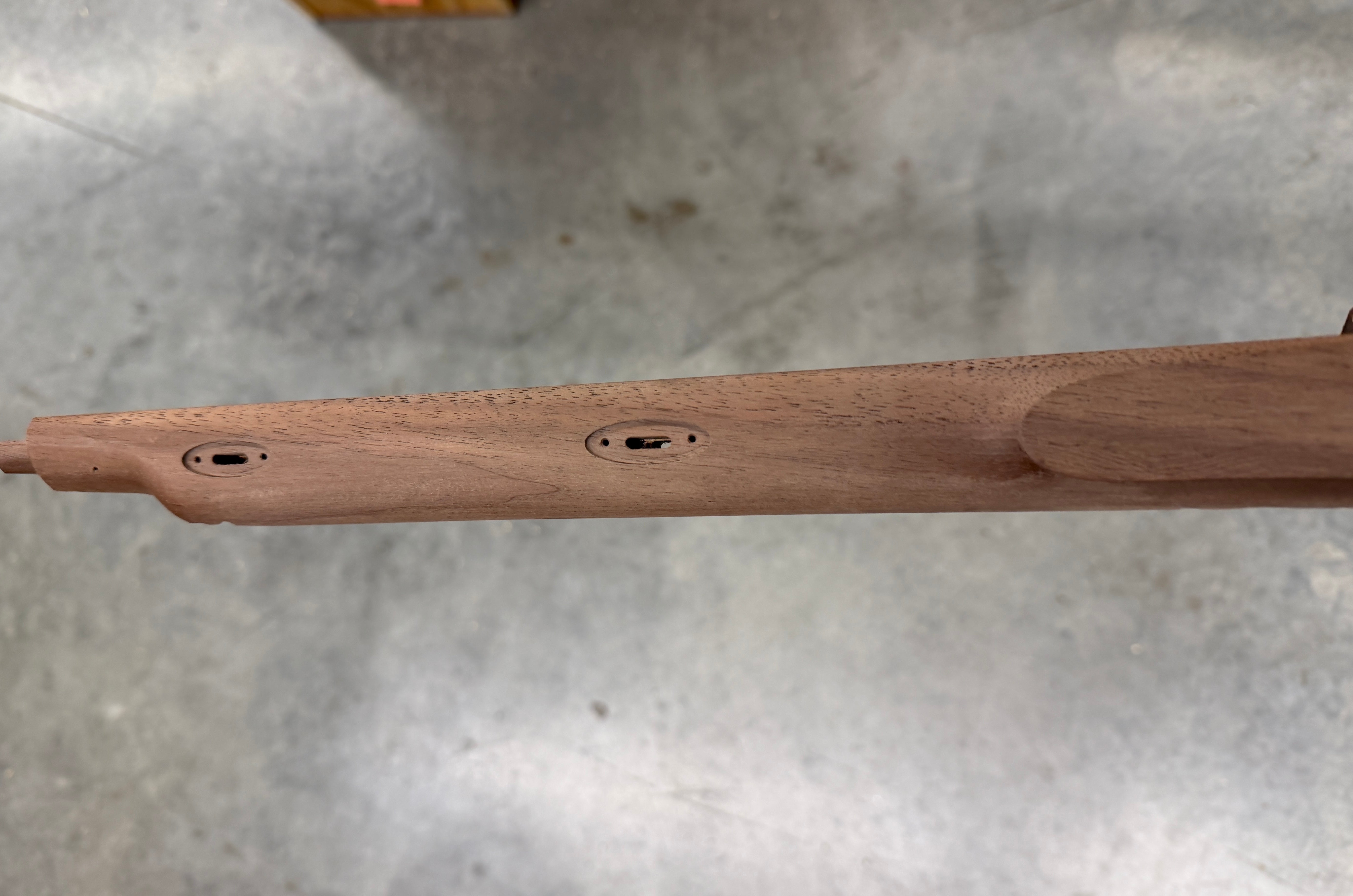 Kibler's Longrifles Quick Ship J.K. Hawken kit #3005, .50 Walnut w/ Patchbox