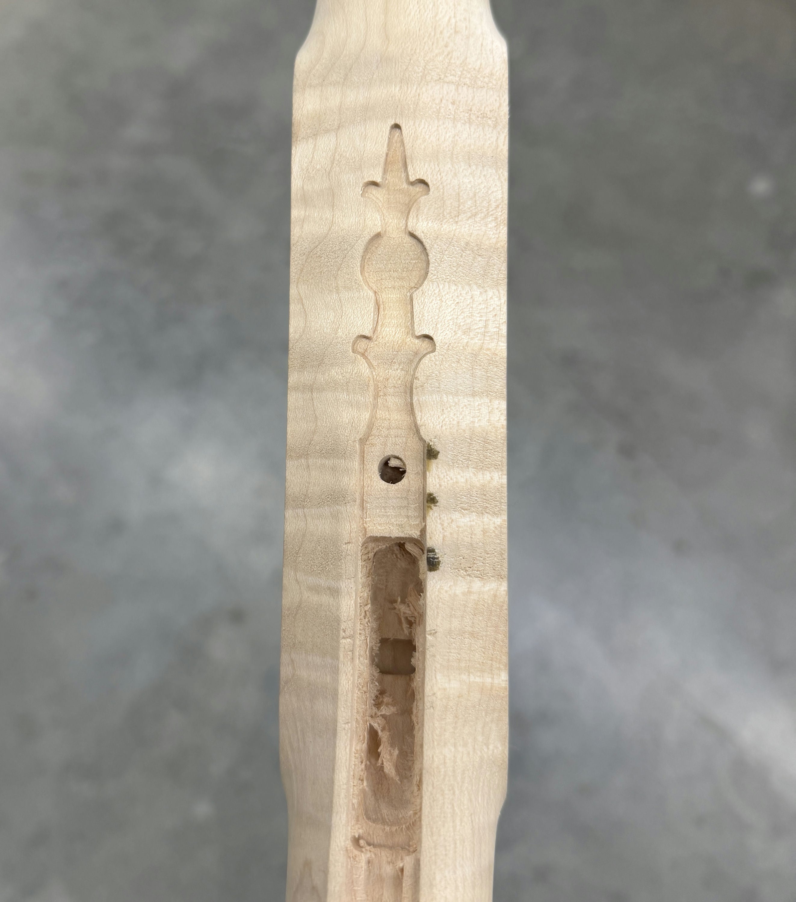 Kibler's Longrifles Quick Ship J.K. Hawken kit #3023, .54 Extra Fancy Maple with patchbox and inlays