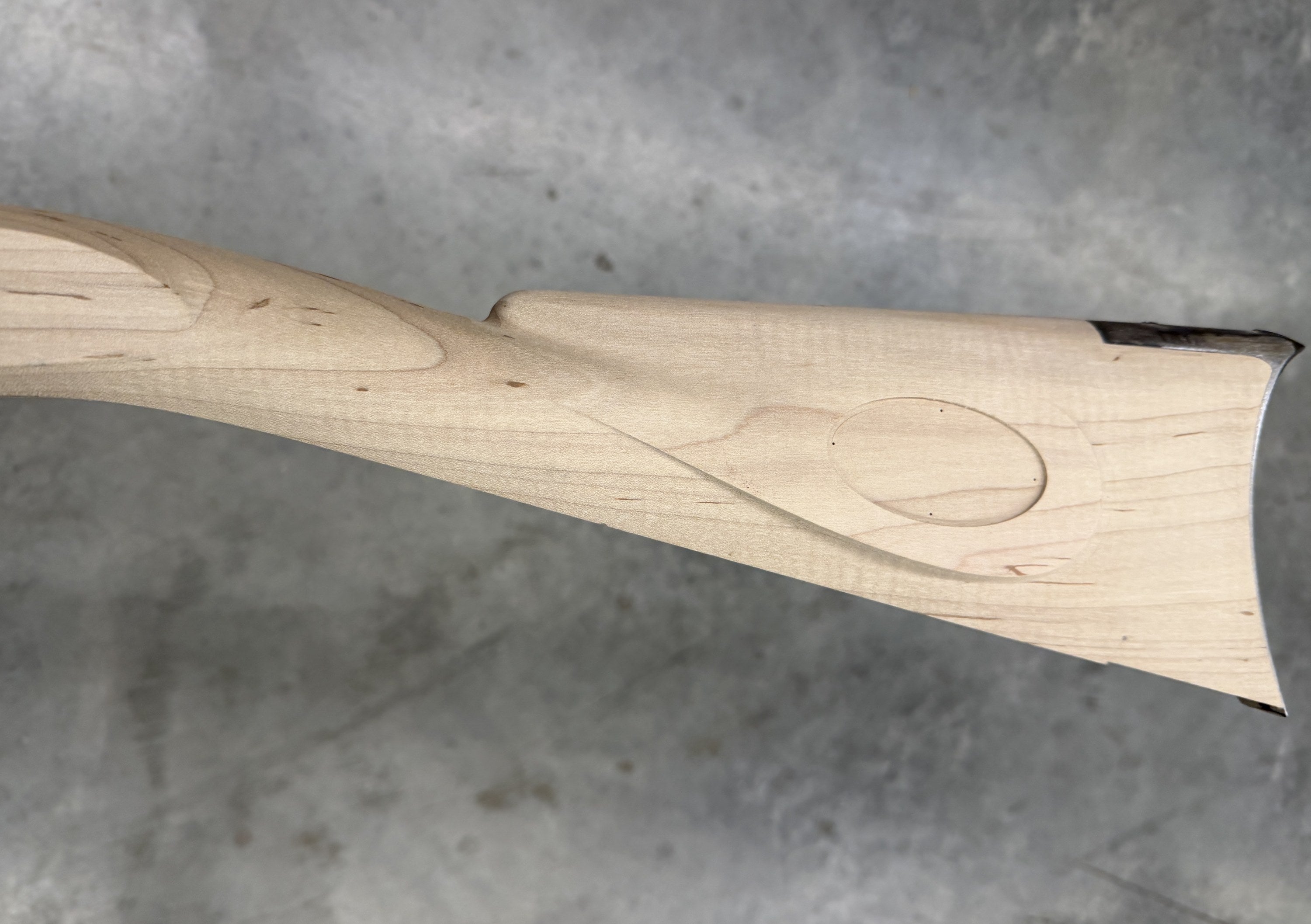 J.K. Hawken, .50 Maple w/ Inlays #3028 photo 3