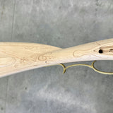 QUICK SHIP Carved Woodsrunner Rifle Kit +$330 for Lock - Billed Separately. Stock #2968
