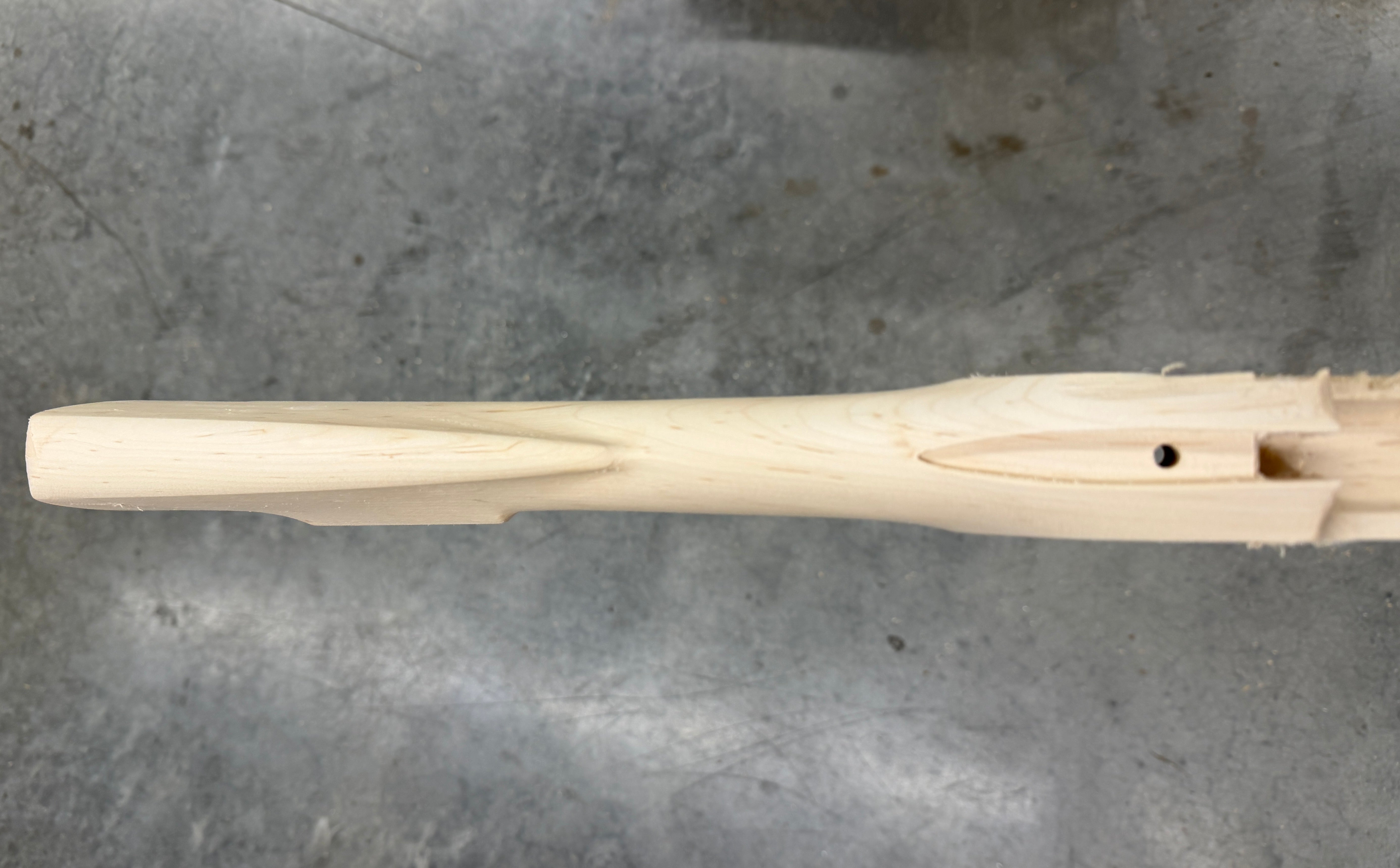 Kibler's Longrifles Quick Ship Appalachian Barn Gun kit #114, .45 Plain Hard Maple, detail 1