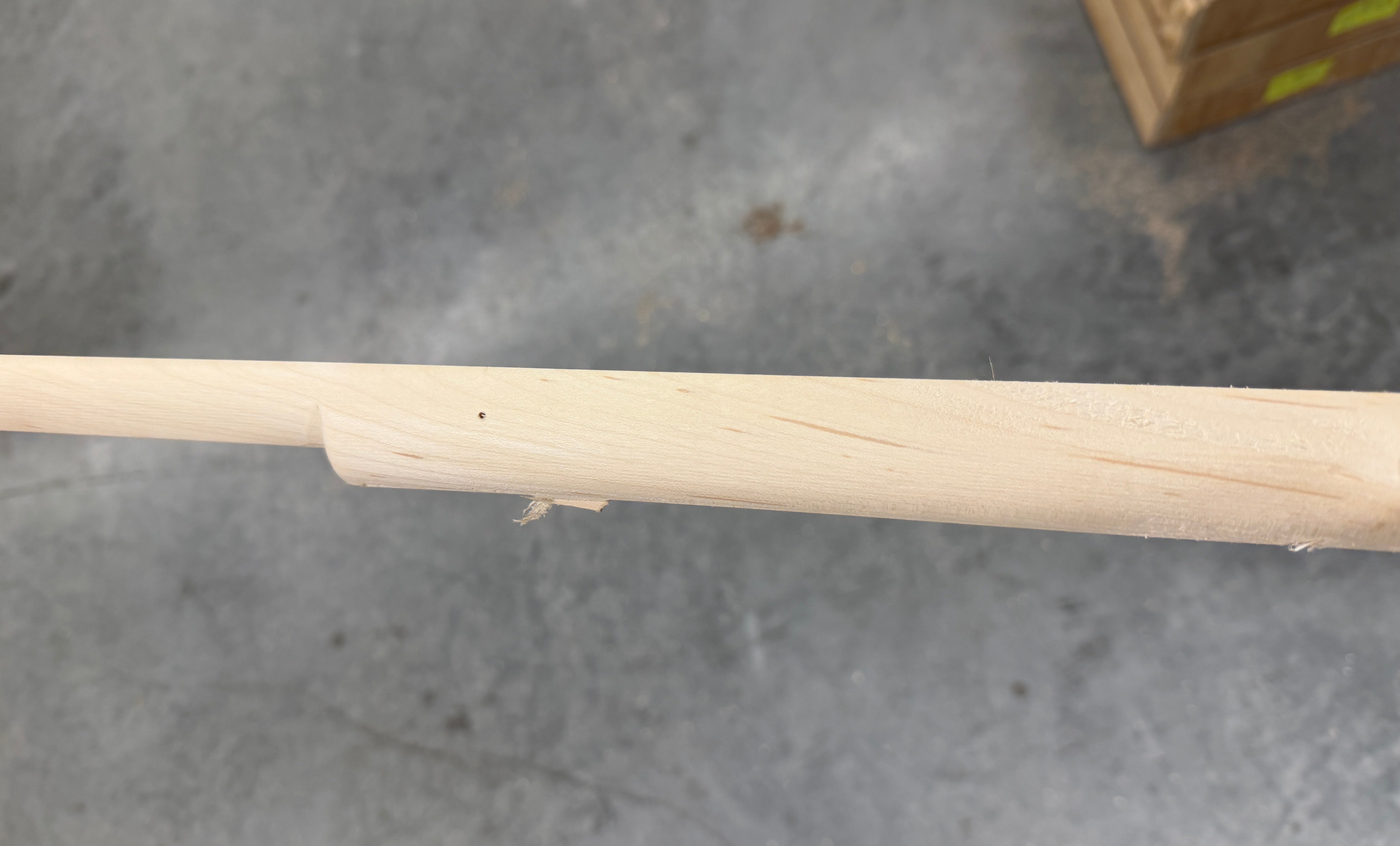 Kibler's Longrifles Quick Ship Appalachian Barn Gun kit #114, .45 Plain Hard Maple, detail 6
