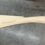Kibler's Longrifles Quick Ship Appalachian Barn Gun kit #114, .45 Plain Hard Maple, buttstock profile