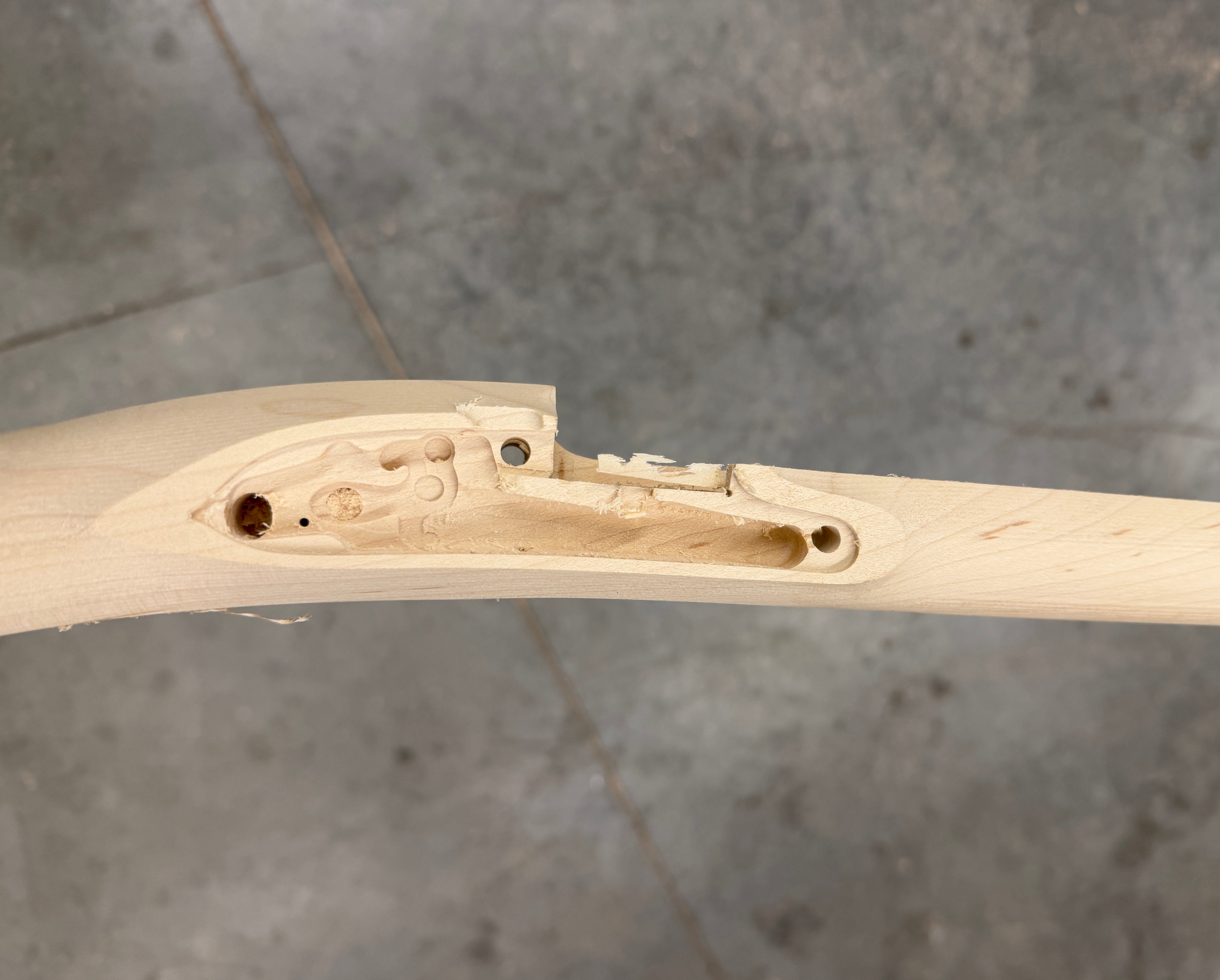 Kibler's Longrifles Quick Ship Barn Gun kit #115, .45 Plain Hard Maple
