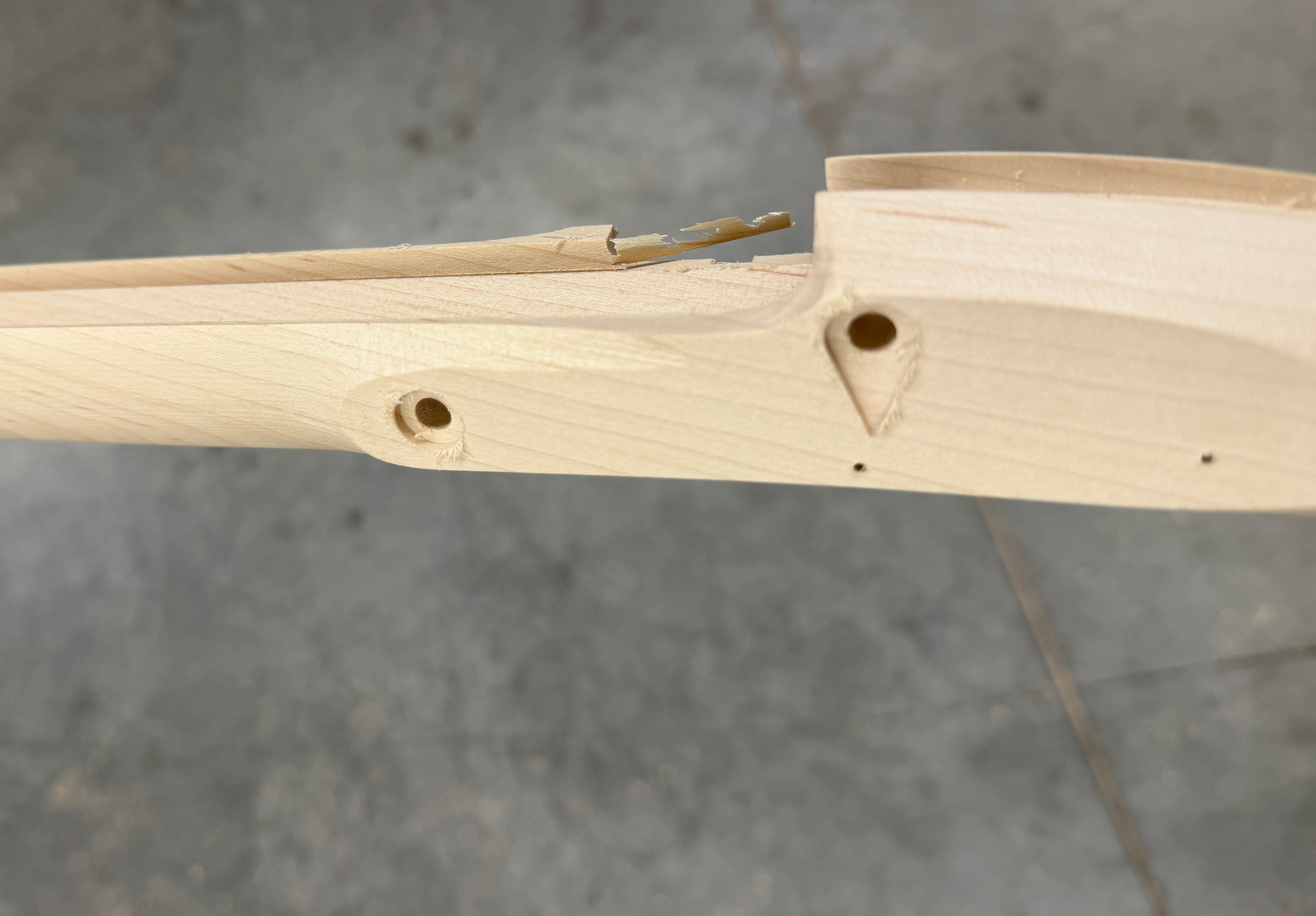 Kibler's Longrifles Quick Ship Barn Gun kit #115, .45 Plain Hard Maple