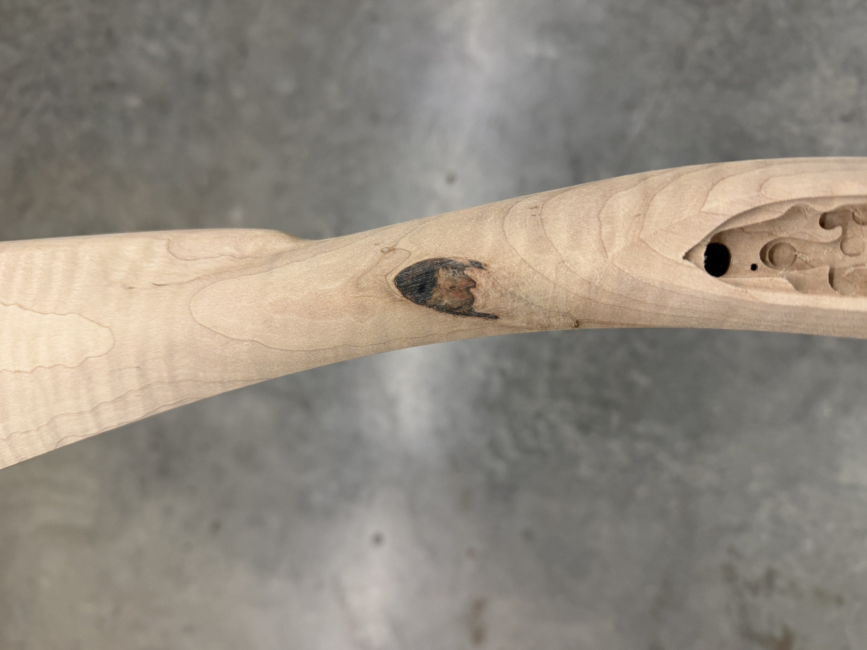 Quick Ship Barn Gun .40 Extra Fancy Maple #143