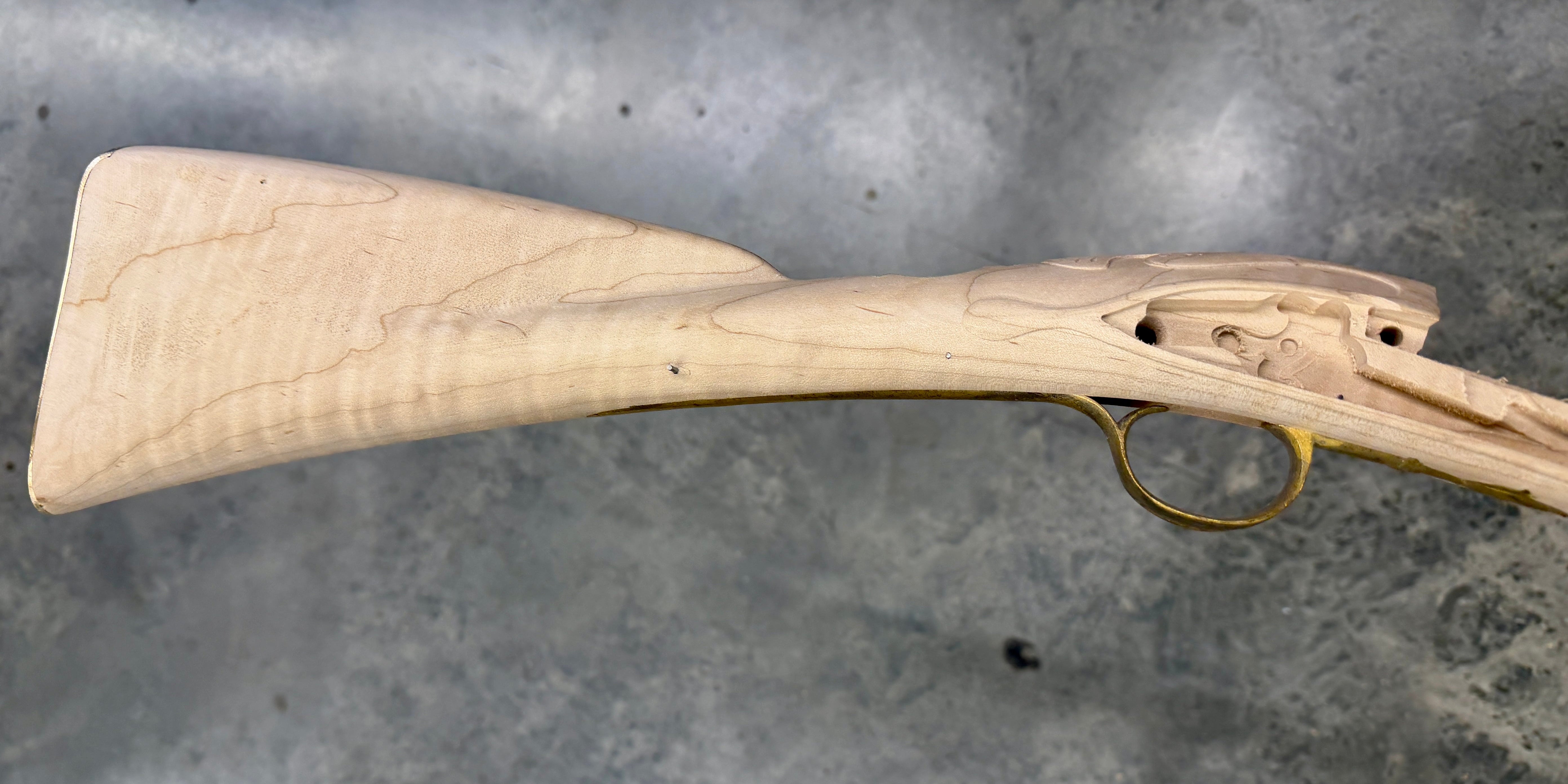 Kibler's Longrifles Quick Ship Fowler kit #2003, 20ga Fancy Maple