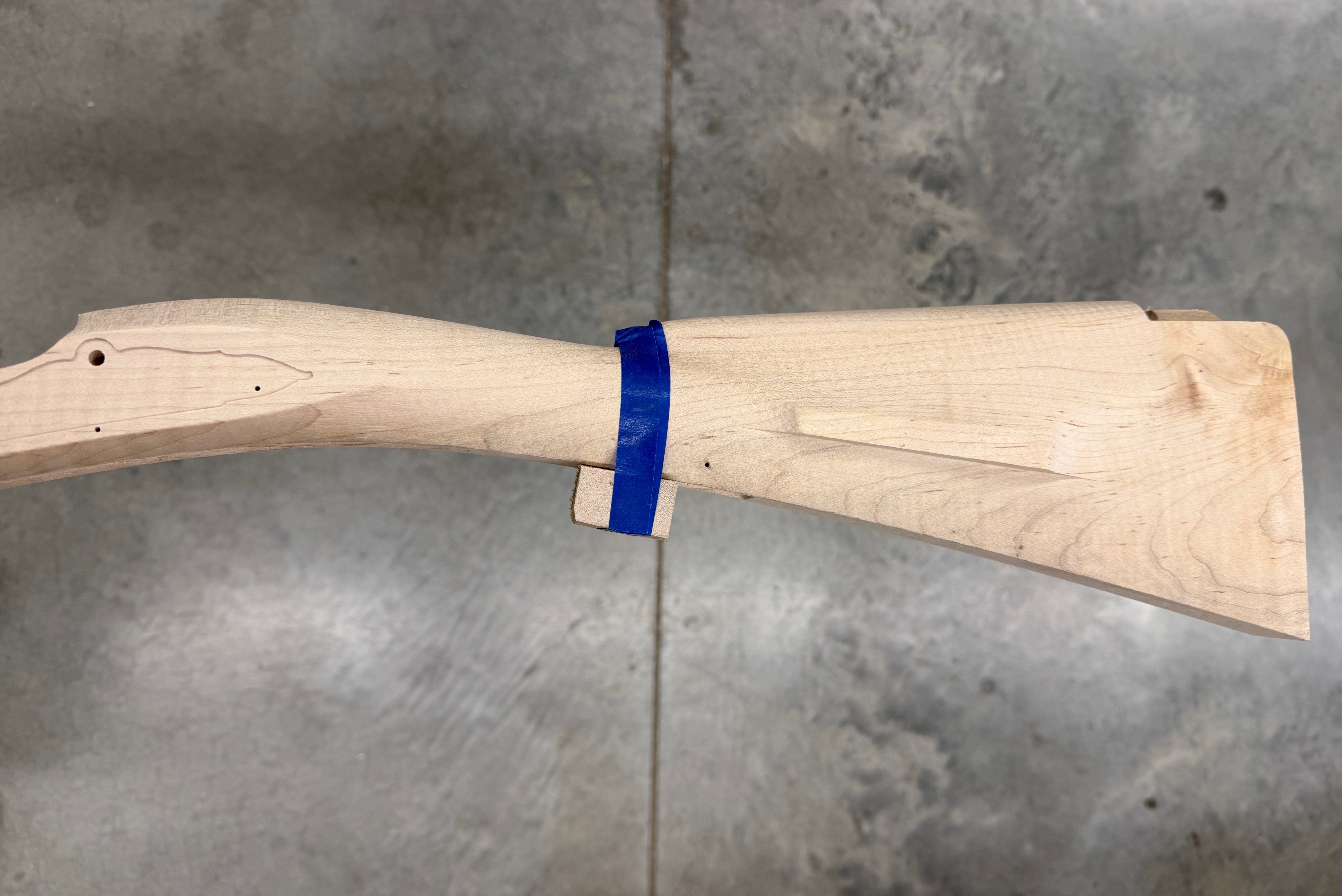 Colonial Longrifle, .54 Maple w/ Patchbox #5019 photo 5