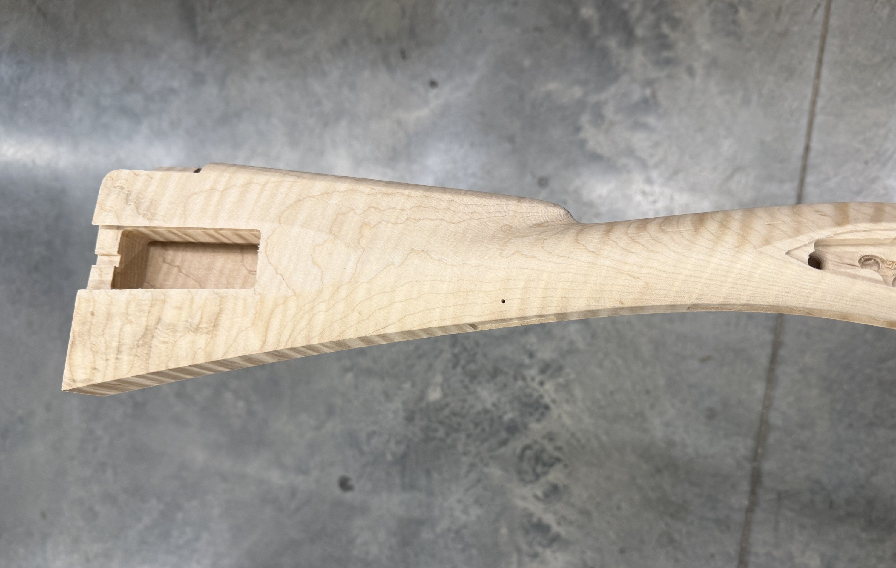 Colonial Longrifle, .54 Above Grade Extra Fancy Maple w/ Patchbox #5023 photo 5