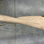 Kibler's Longrifles Quick Ship Woodsrunner Rifle kit #5027, .50 caliber Fancy Maple stock, buttstock and wrist
