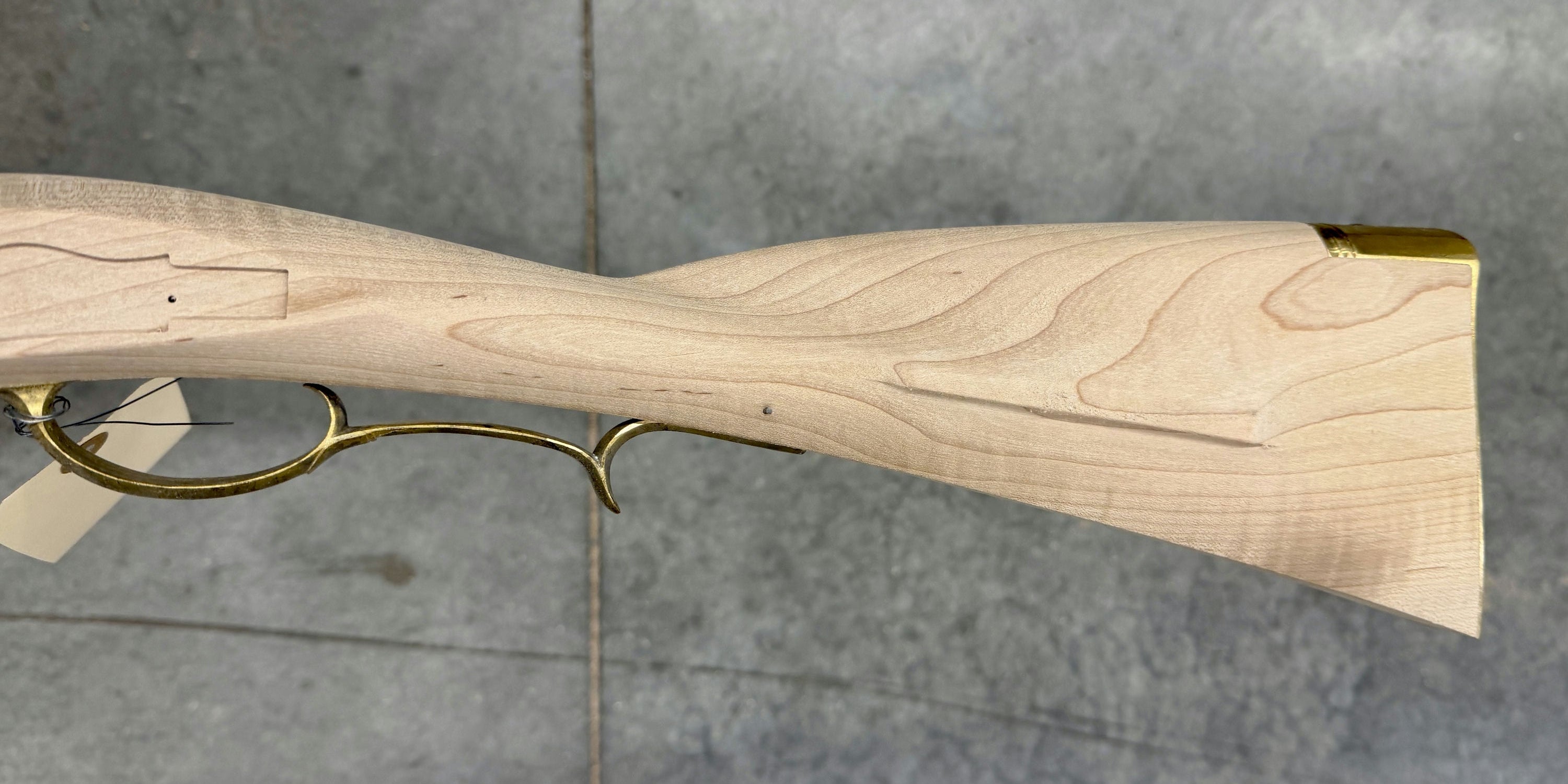 Kibler's Longrifles Quick Ship Woodsrunner Rifle kit #5027, .50 caliber Fancy Maple stock, buttstock and wrist