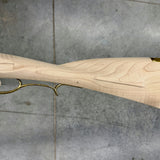 Kibler's Longrifles Quick Ship Woodsrunner Rifle kit #5027, .50 caliber Fancy Maple stock, buttstock and wrist
