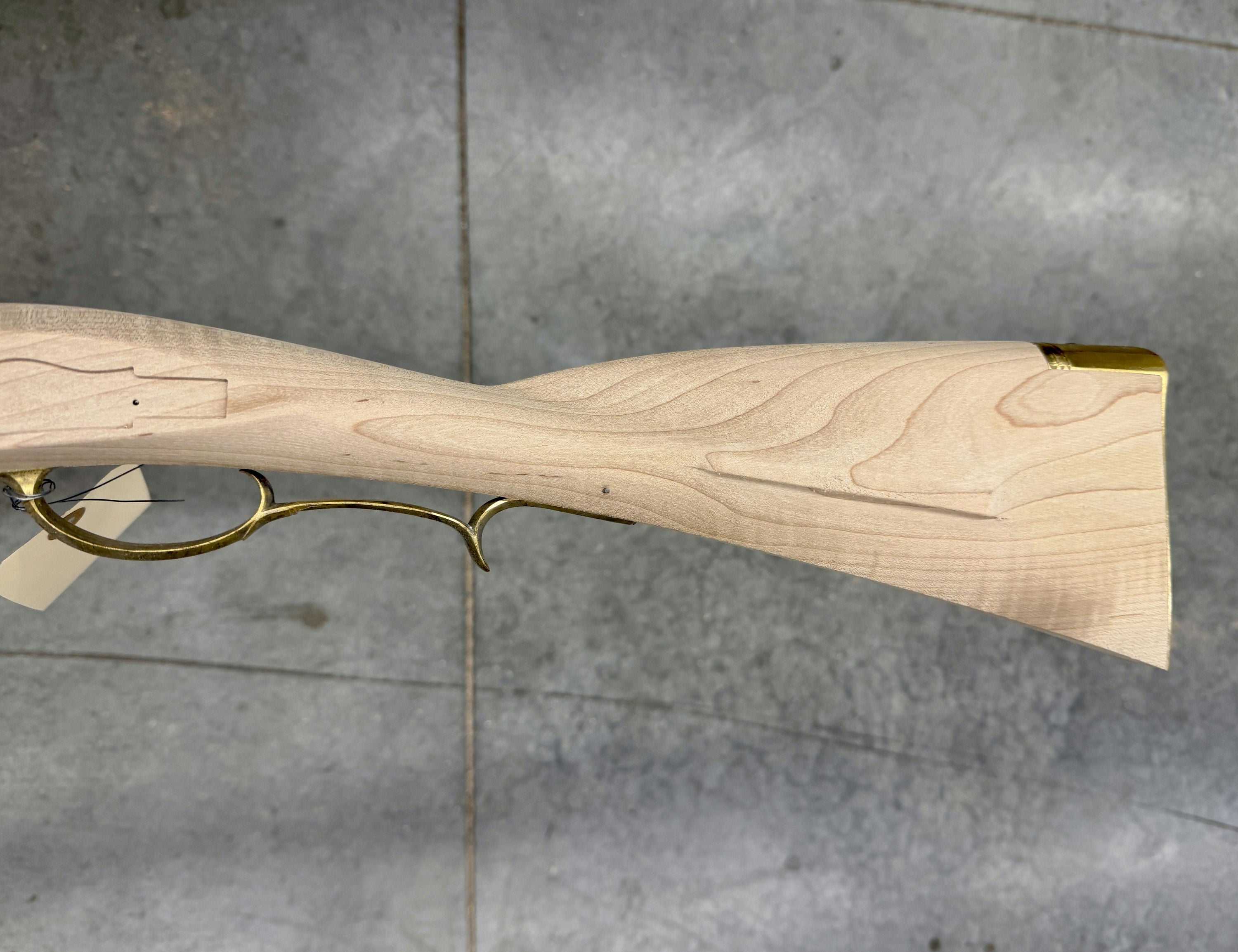 Kibler's Longrifles Quick Ship Woodsrunner Rifle kit #5027, .50 caliber Fancy Maple stock, buttstock and wrist