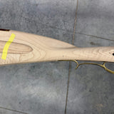 Kibler's Longrifles Quick Ship Woodsrunner Rifle kit #5027, .50 caliber Fancy Maple stock, buttstock alternate view