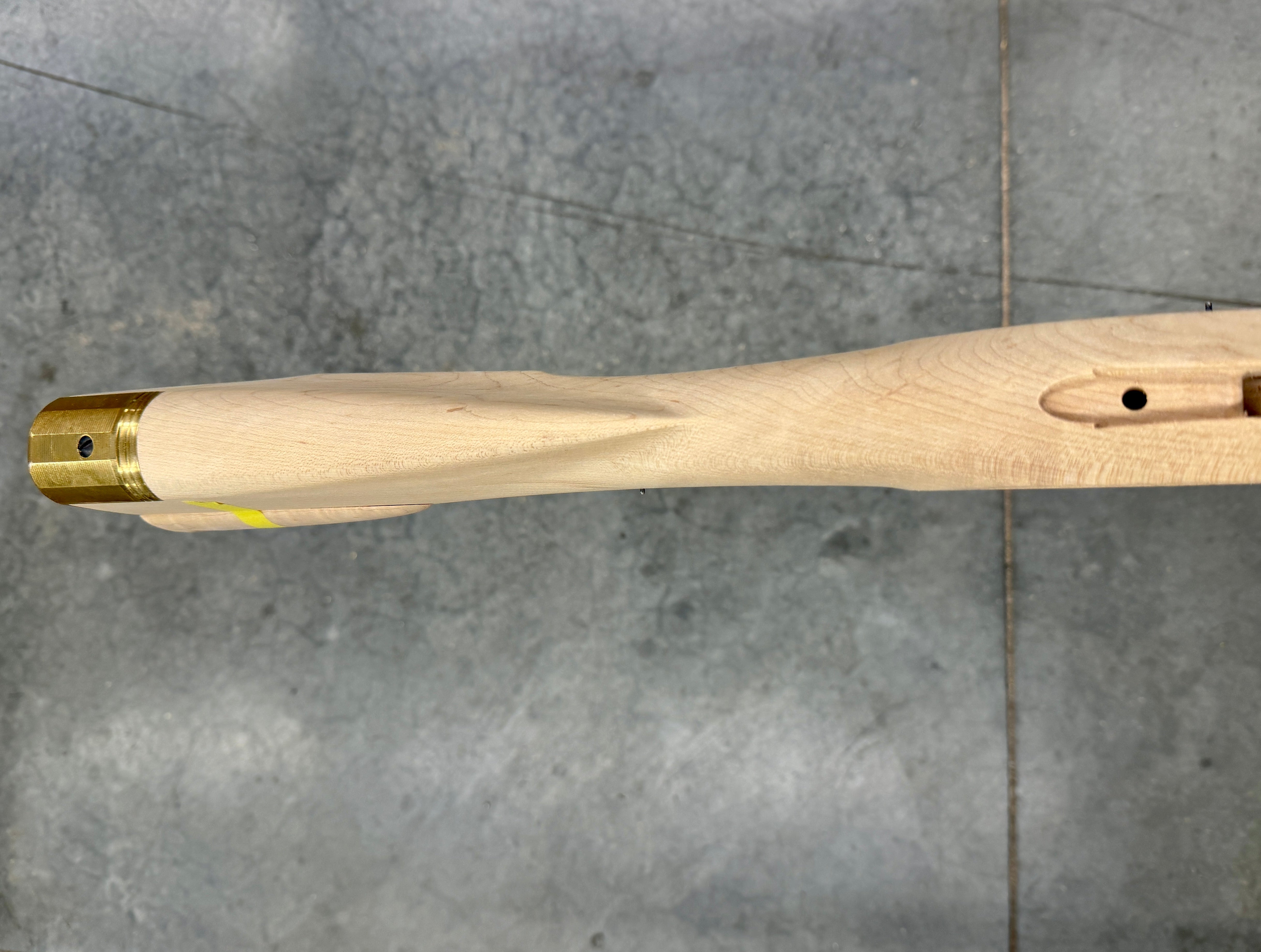 Kibler's Longrifles Quick Ship Woodsrunner Rifle kit #5030, .45 caliber Maple stock, forestock and muzzle cap