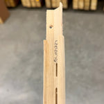 Kibler's Longrifles Quick Ship Woodsrunner Rifle kit #5030, .45 caliber Maple stock, repaired muzzle chip