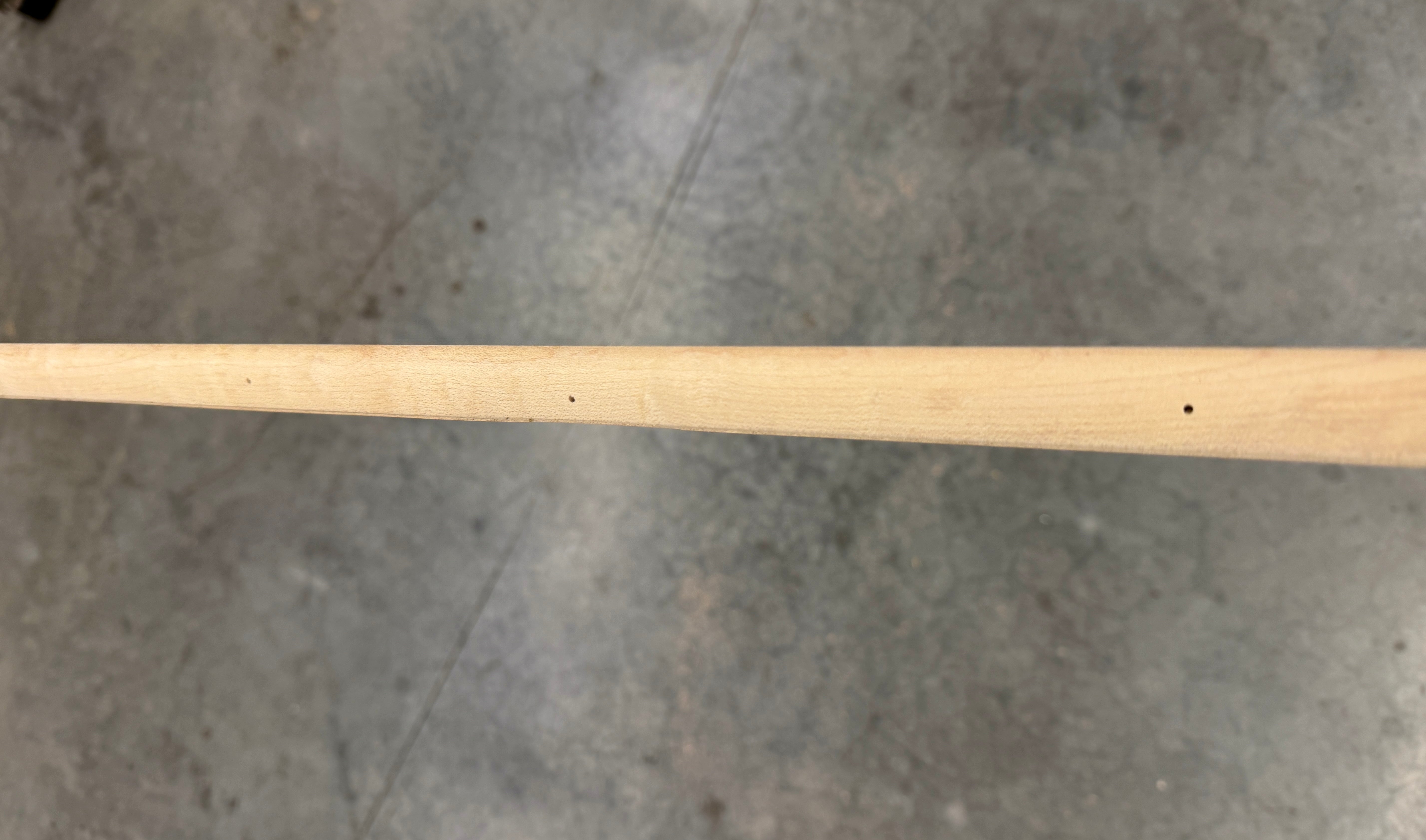 Kibler's Longrifles Quick Ship Woodsrunner Rifle kit #5030, .45 caliber Maple stock, ramrod hole detail
