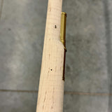 Kibler's Longrifles Quick Ship Woodsrunner Rifle kit #5031, .50 caliber Extra Fancy Maple stock, sliding wood patchbox detail