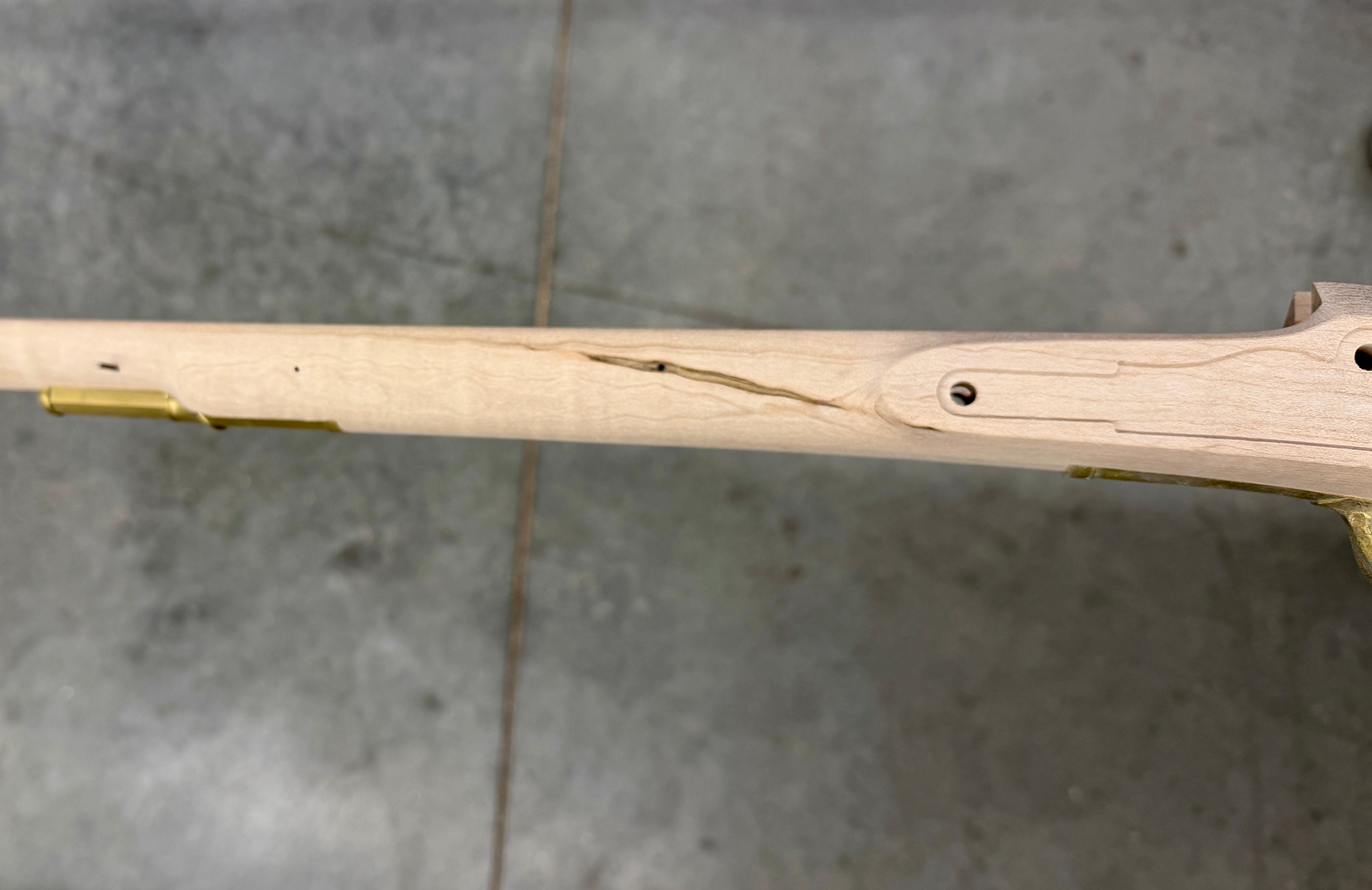 Kibler's Longrifles Quick Ship Woods Runner Rifle kit #5037, .50 Fancy Maple