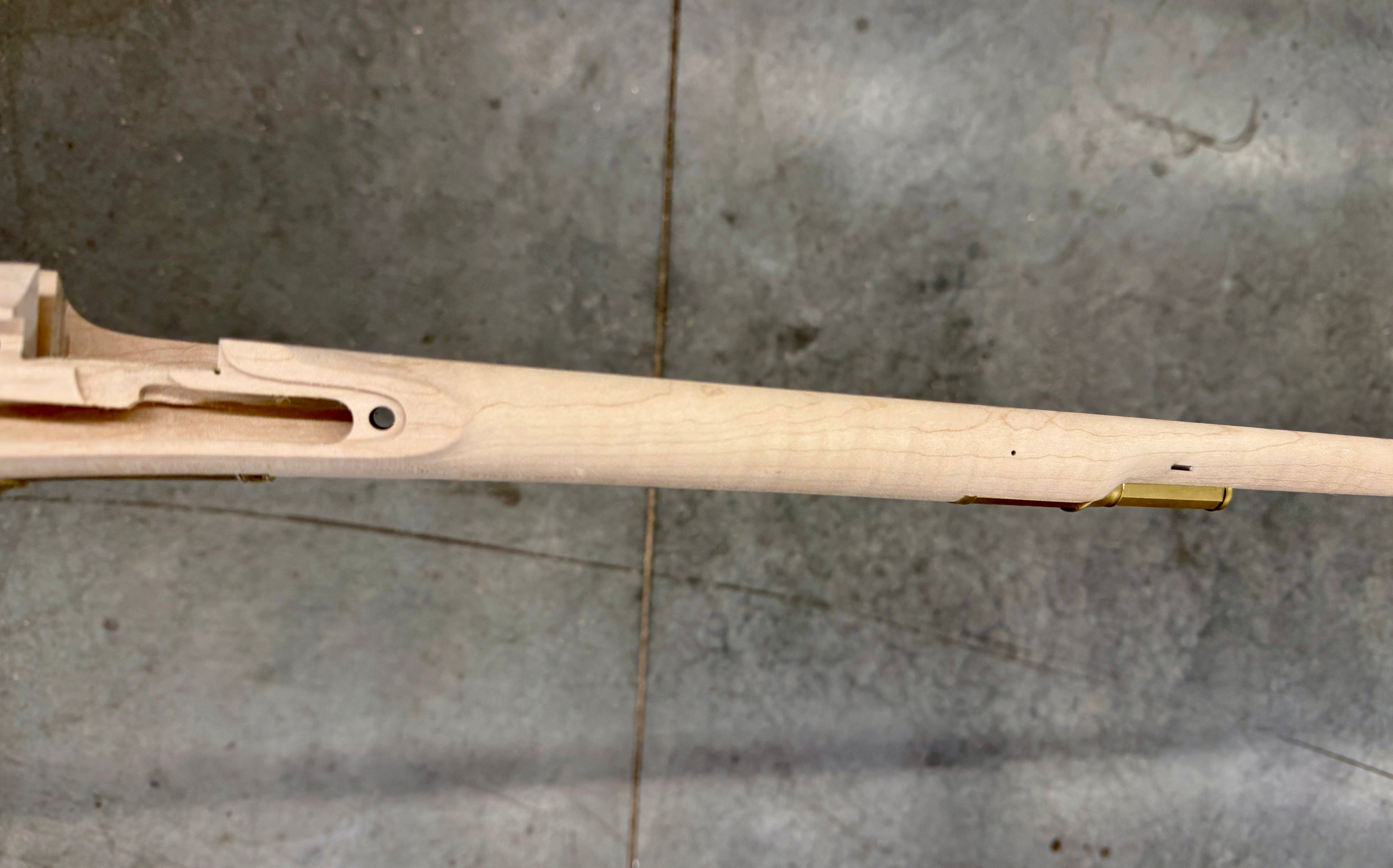 Kibler's Longrifles Quick Ship Woods Runner Rifle kit #5037, .50 Fancy Maple