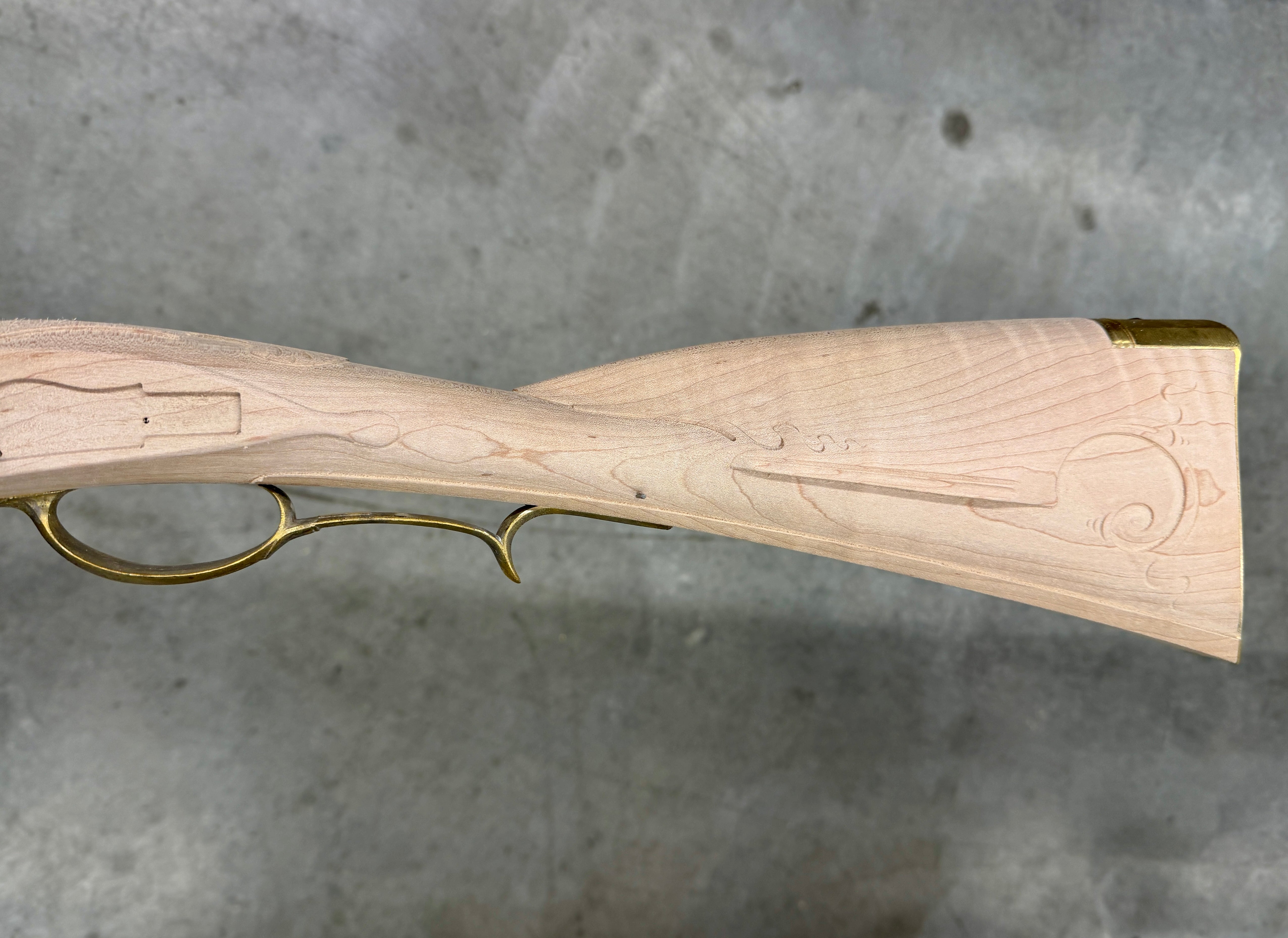 Kibler's Longrifles Quick Ship Woodsrunner Rifle kit #QS5041, .54 Maple