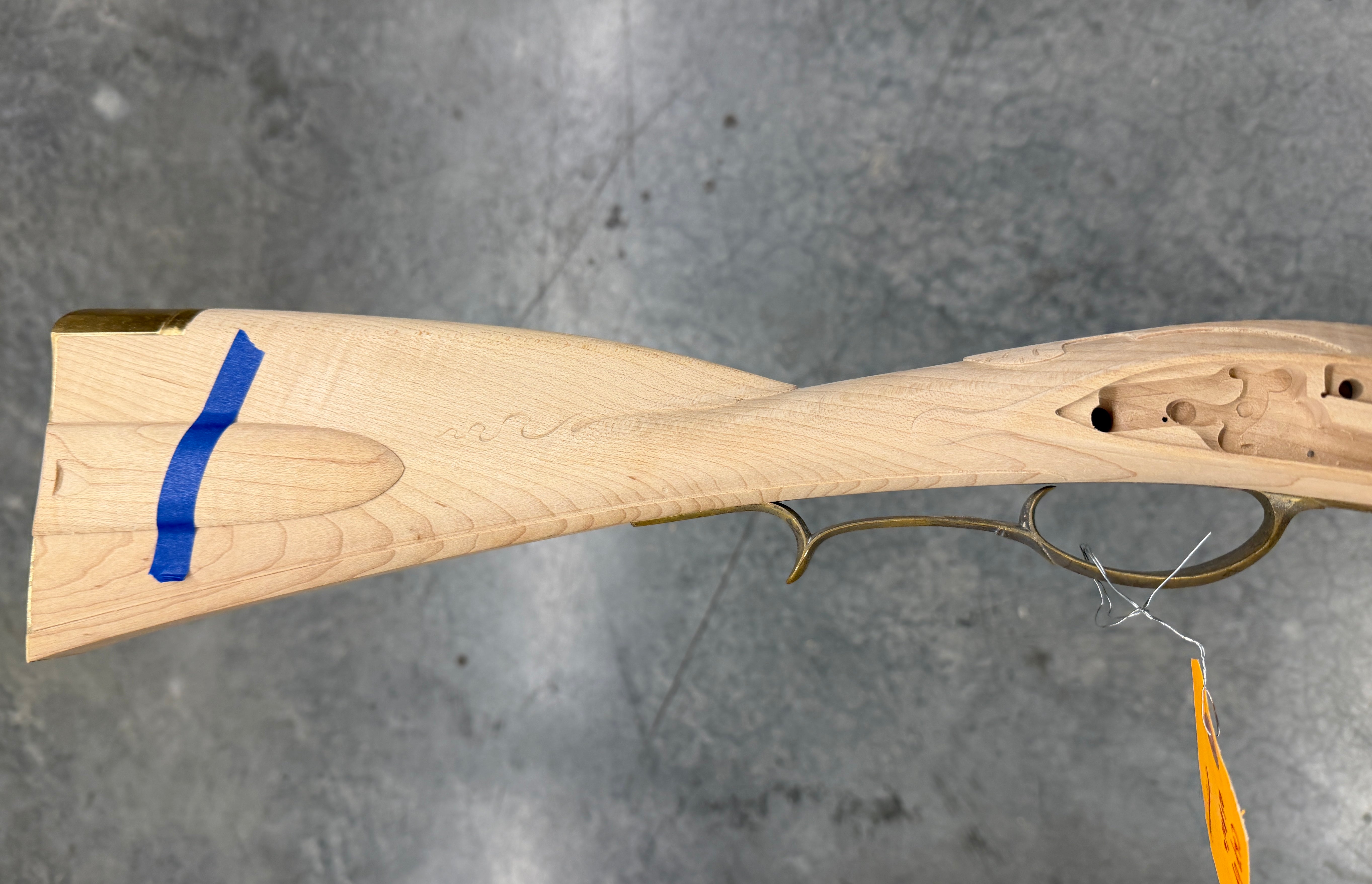 Kibler's Longrifles Quick Ship Woodsrunner Rifle kit #QS5043, .45 Maple