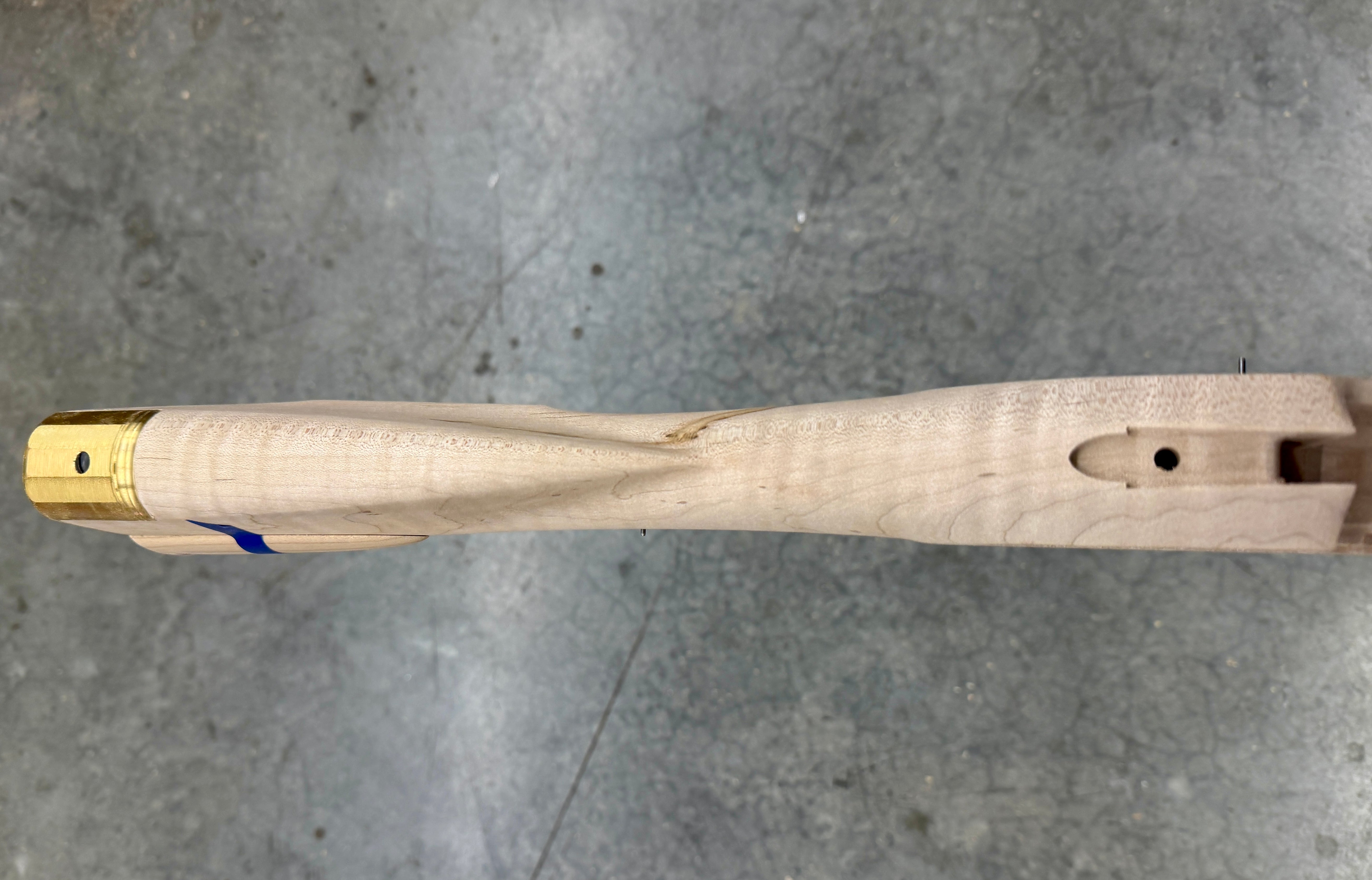 Kibler's Longrifles Quick Ship Woodsrunner kit #5047, .54 Fancy Maple, detail 2