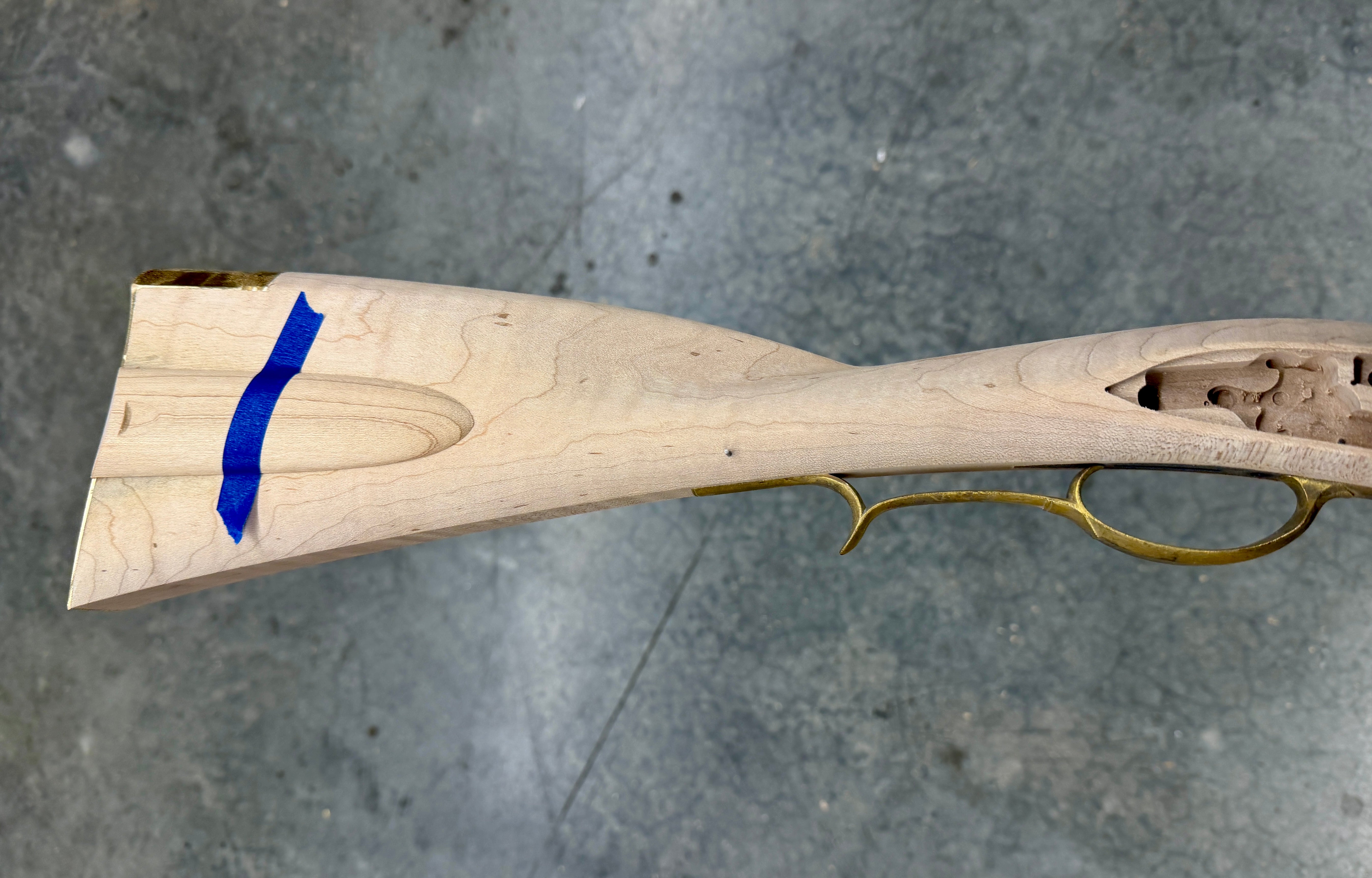 Kibler's Longrifles Quick Ship Woodsrunner kit #5047, .54 Fancy Maple, detail 4