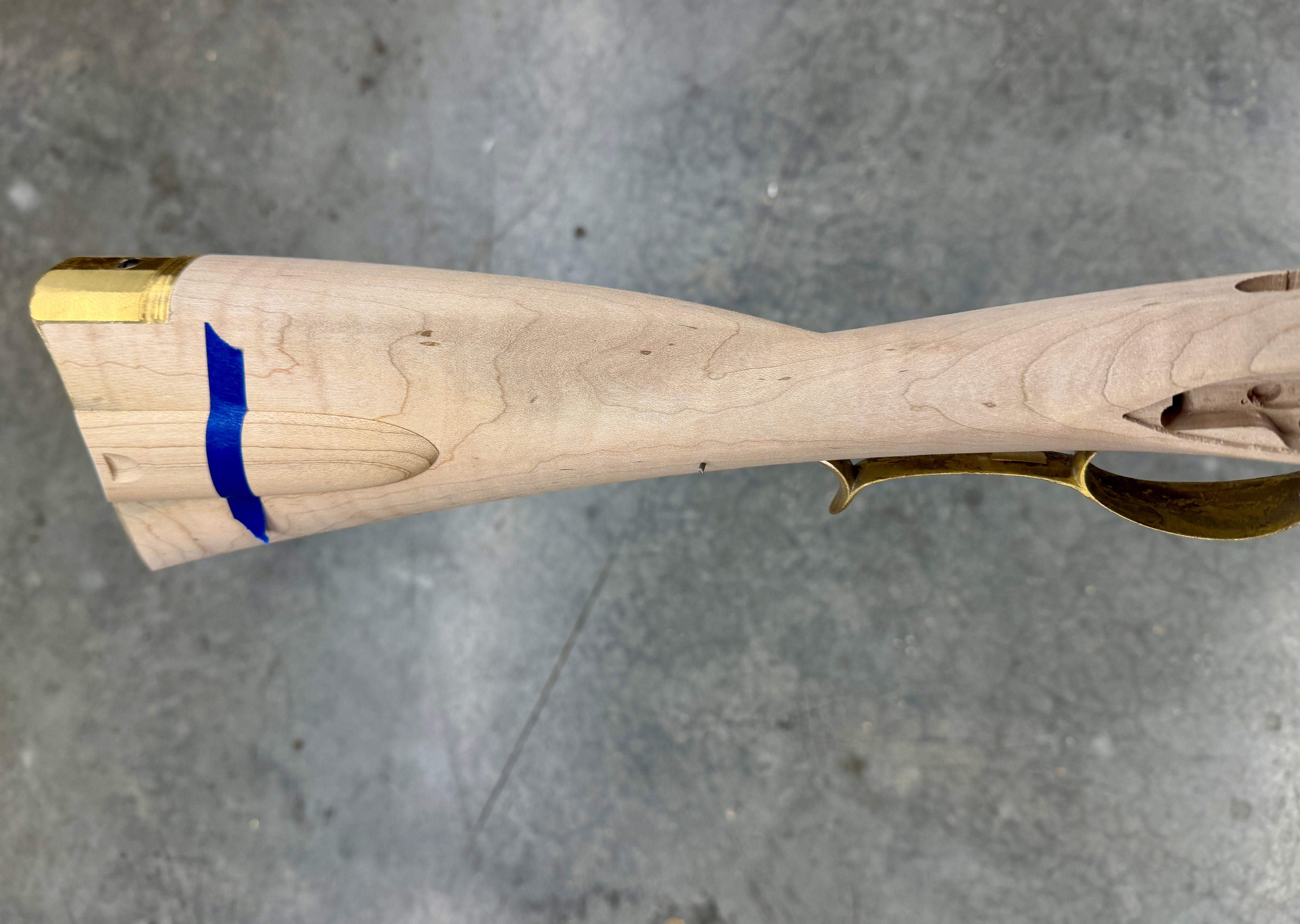 Kibler's Longrifles Quick Ship Woodsrunner kit #5047, .54 Fancy Maple, detail 5