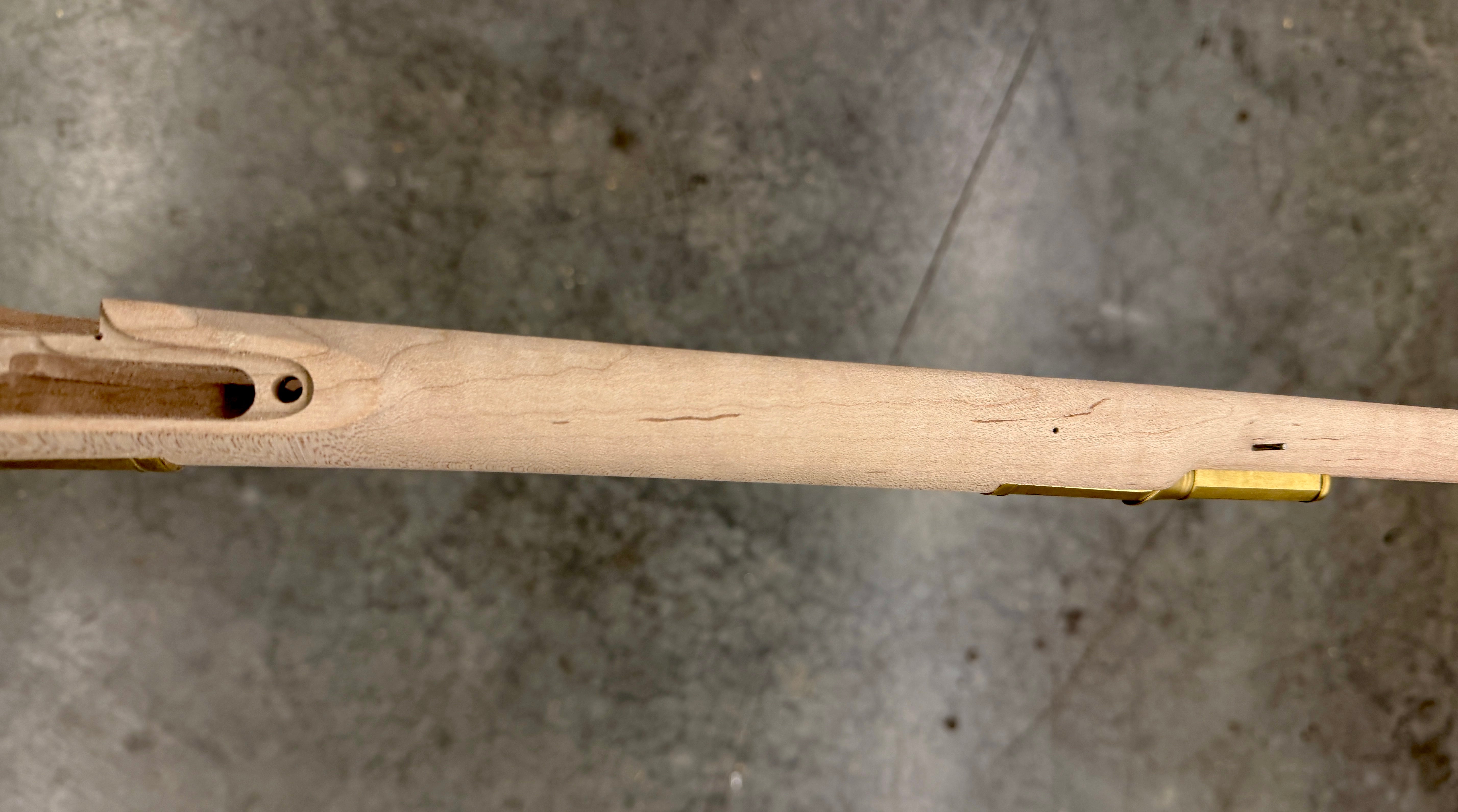 Kibler's Longrifles Quick Ship Woodsrunner kit #5047, .54 Fancy Maple, detail 6
