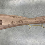 Kibler's Longrifles Quick Ship Incise Carved Woodsrunner kit #5050, .50 Walnut
