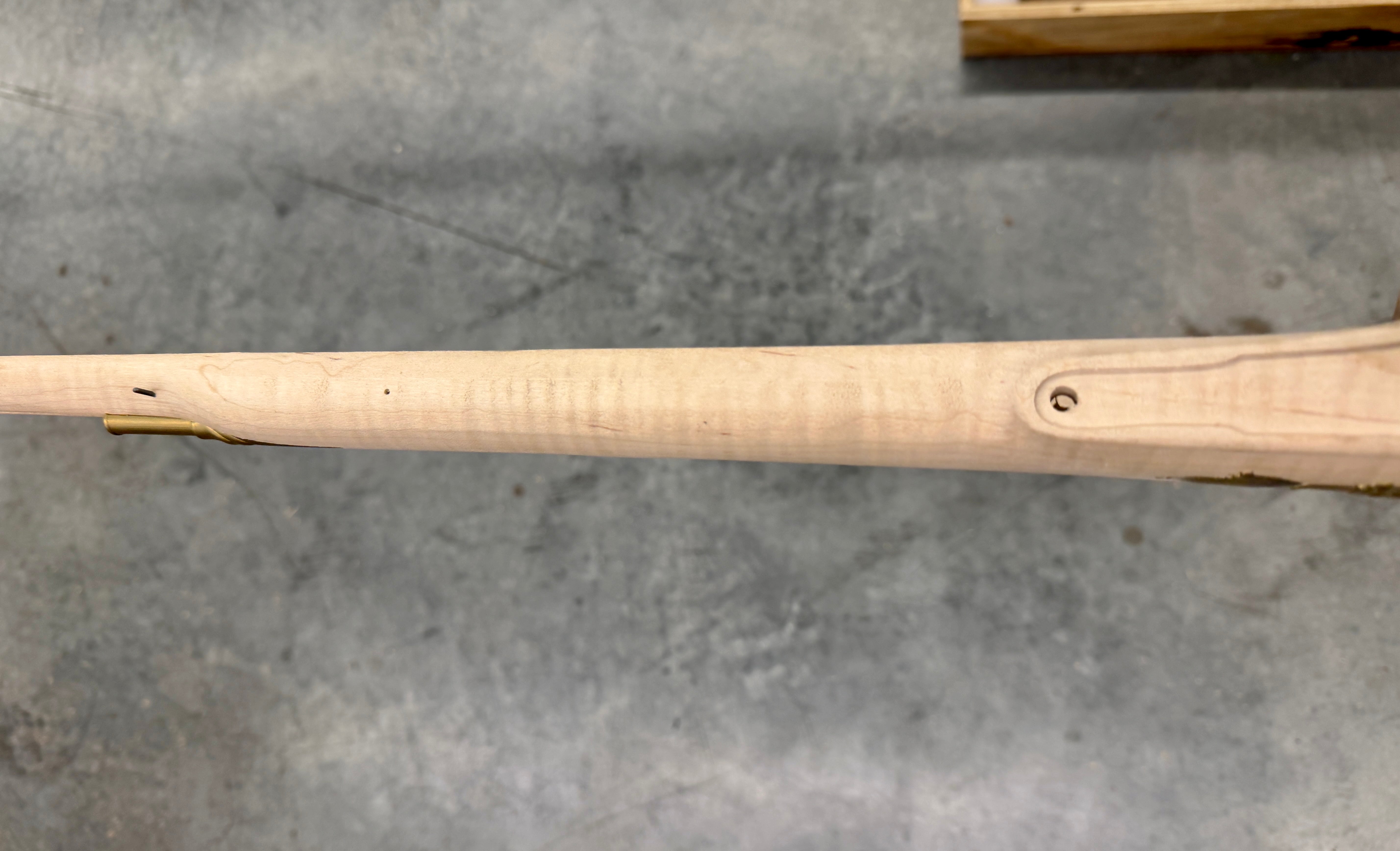 Kibler's Longrifles Quick Ship Fowler kit #6001, 16 Gauge Fancy Maple