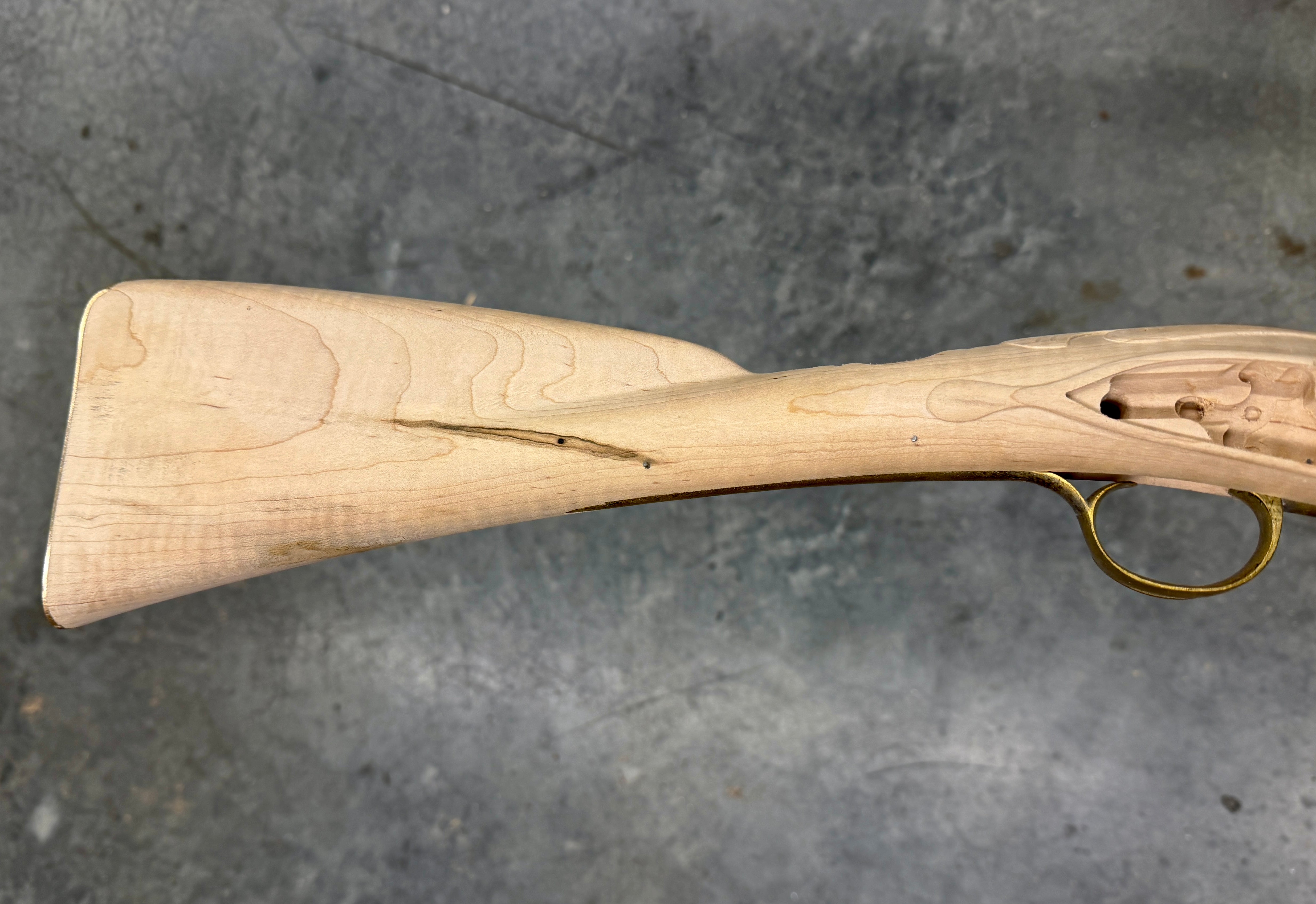Kibler's Longrifles Quick Ship Fowler kit #6001, 16 Gauge Fancy Maple