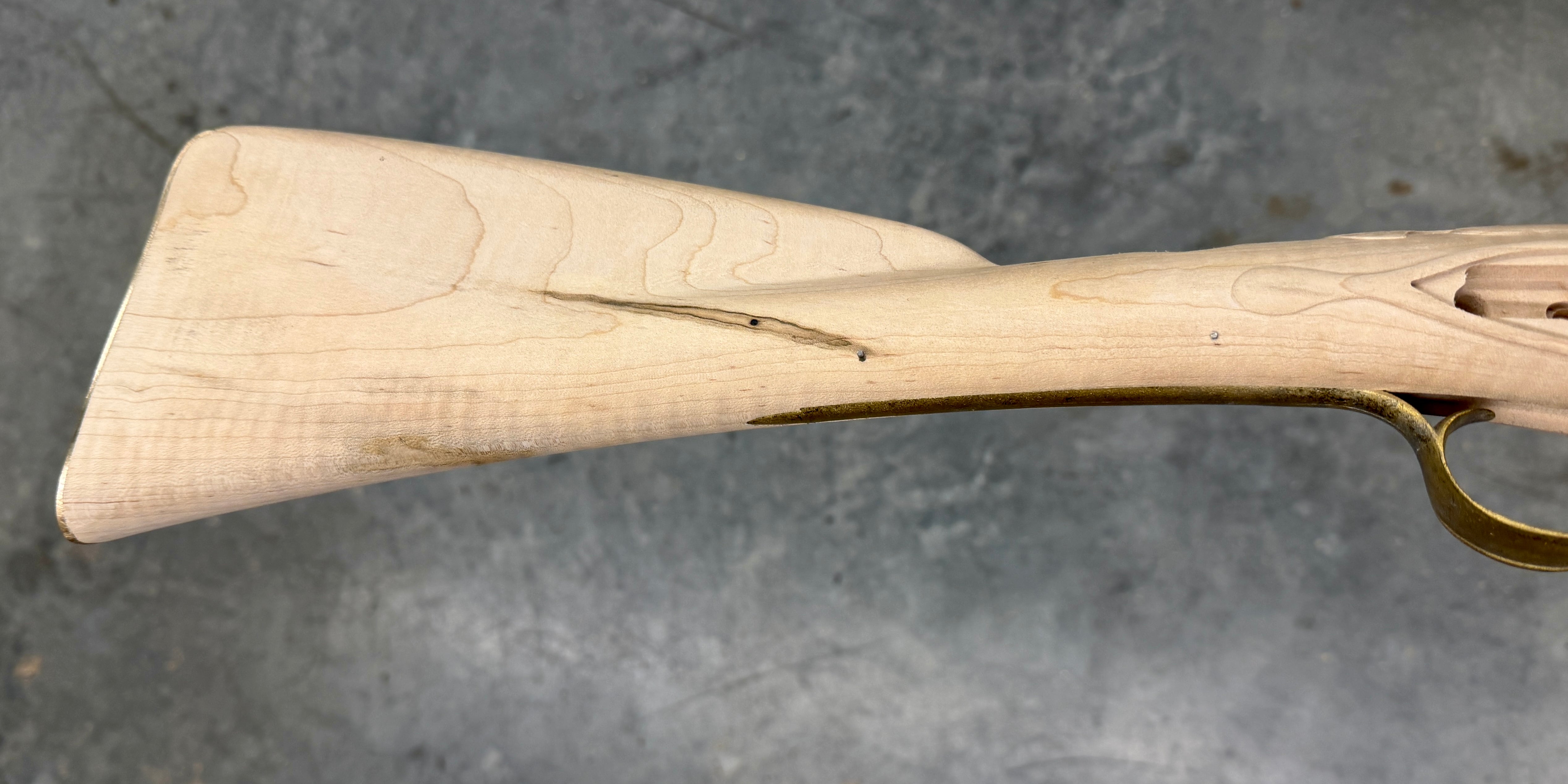 Kibler's Longrifles Quick Ship Fowler kit #6001, 16 Gauge Fancy Maple