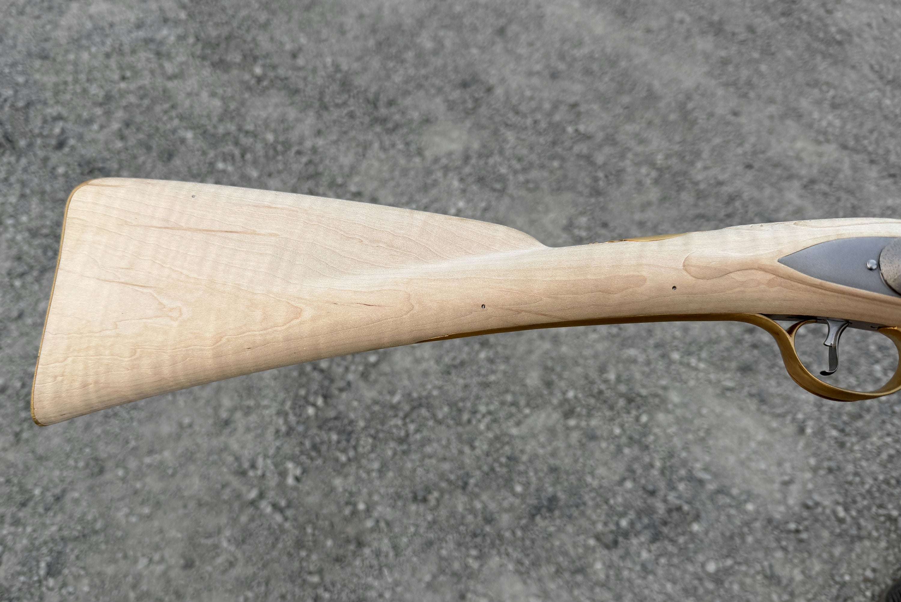 Kibler's Longrifles Quick Ship Fowler kit #6006, 20 gauge Extra Fancy Maple, in the white