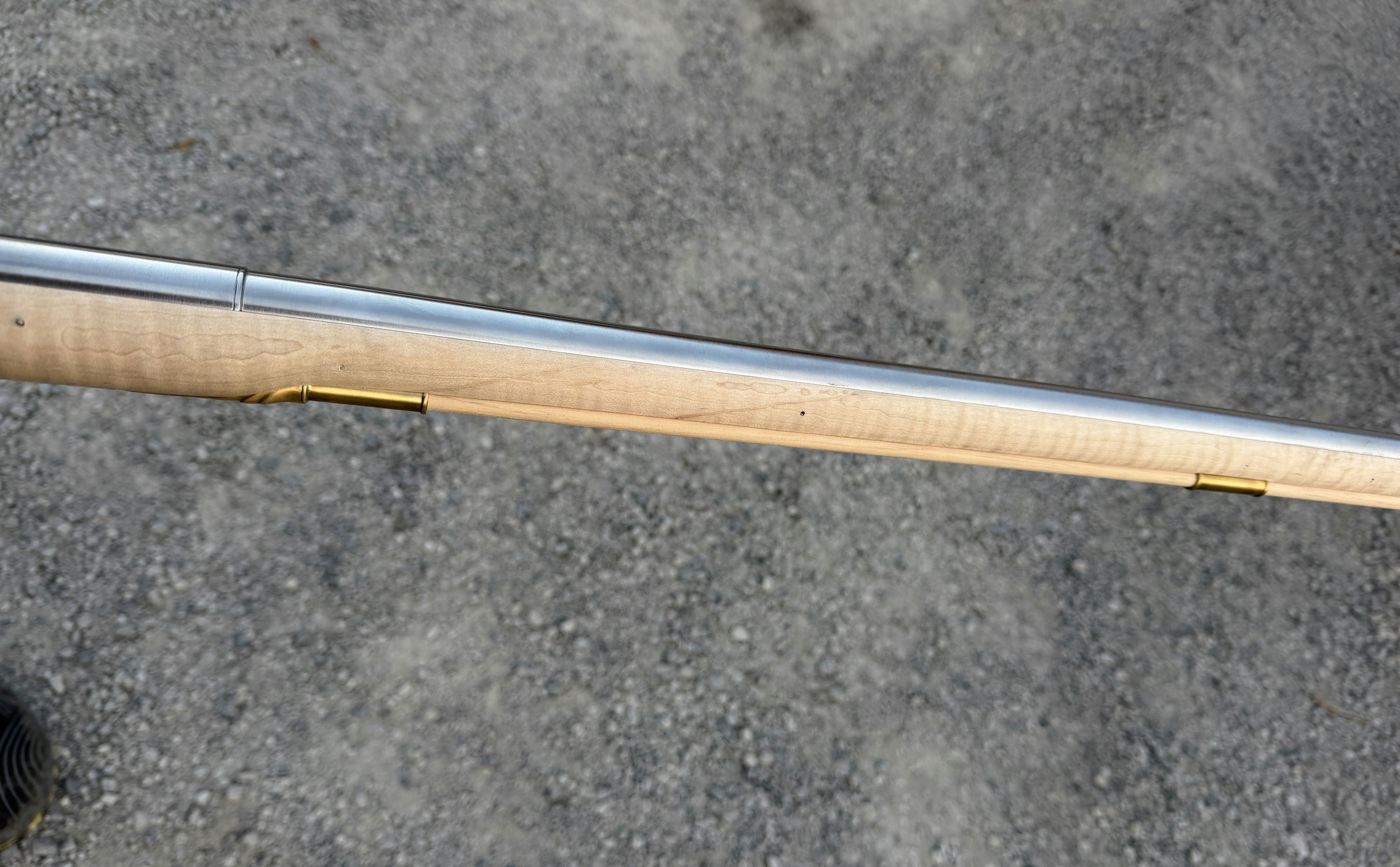 Kibler's Longrifles Quick Ship Fowler kit #6006, 20 gauge Extra Fancy Maple, in the white