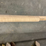 Kibler's Longrifles Quick Ship Southern Mountain Rifle kit #7044, .45 caliber Extra Fancy Maple stock, ramrod channel detail
