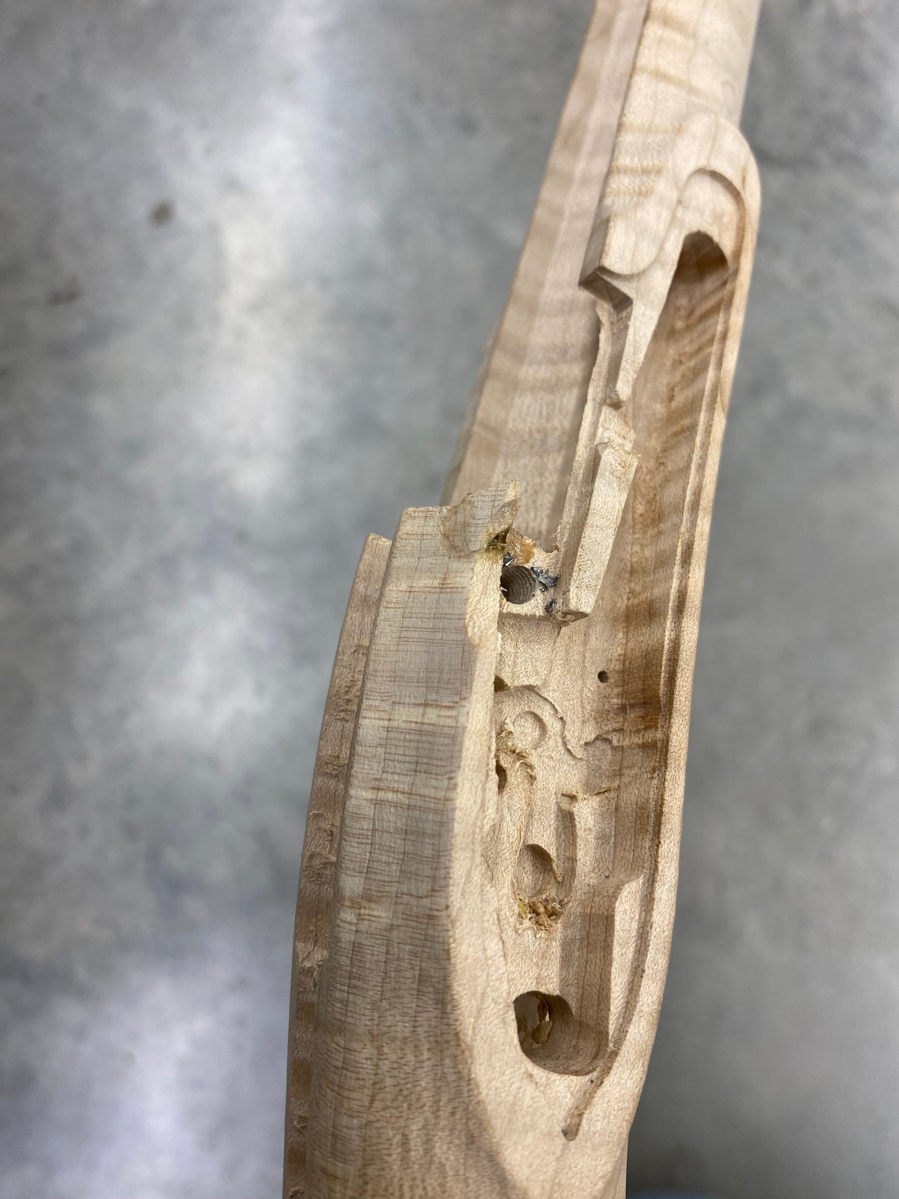 Southern Mountain Rifle, .45 Extra Fancy Maple #7059 photo 10