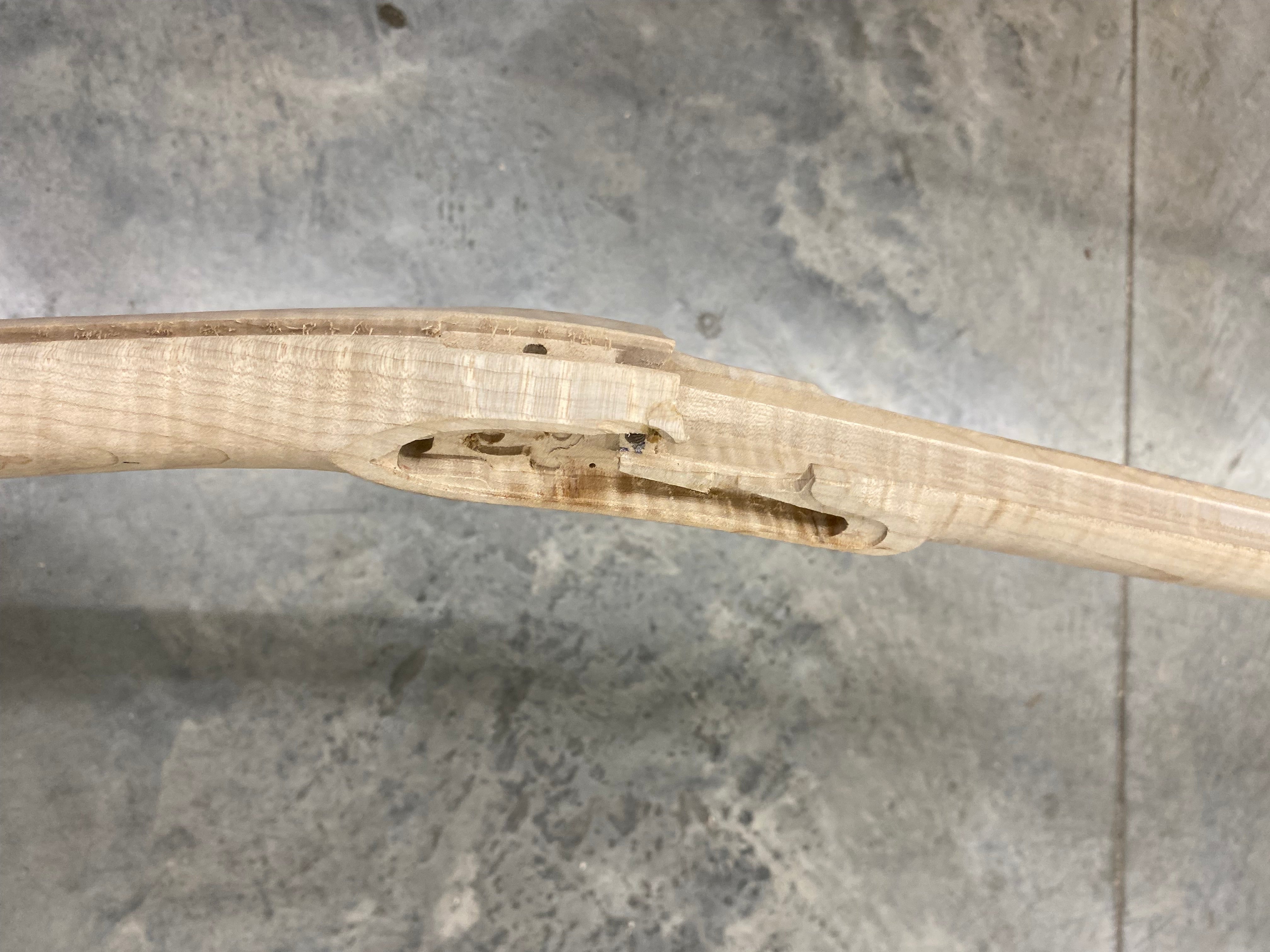Southern Mountain Rifle, .45 Extra Fancy Maple #7059 photo 11