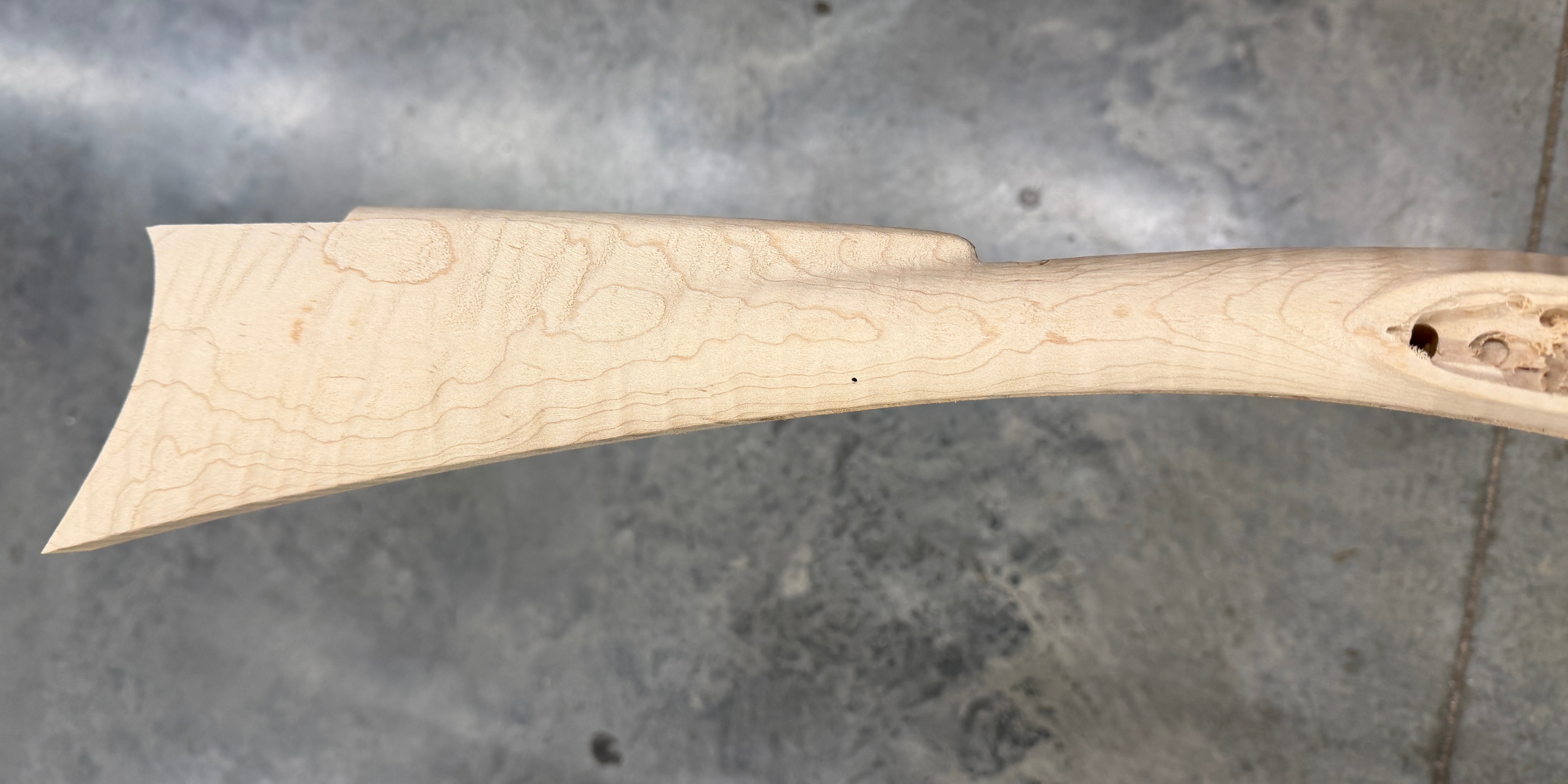Southern Mountain Rifle, .45 Extra Fancy Maple #7077 photo 5