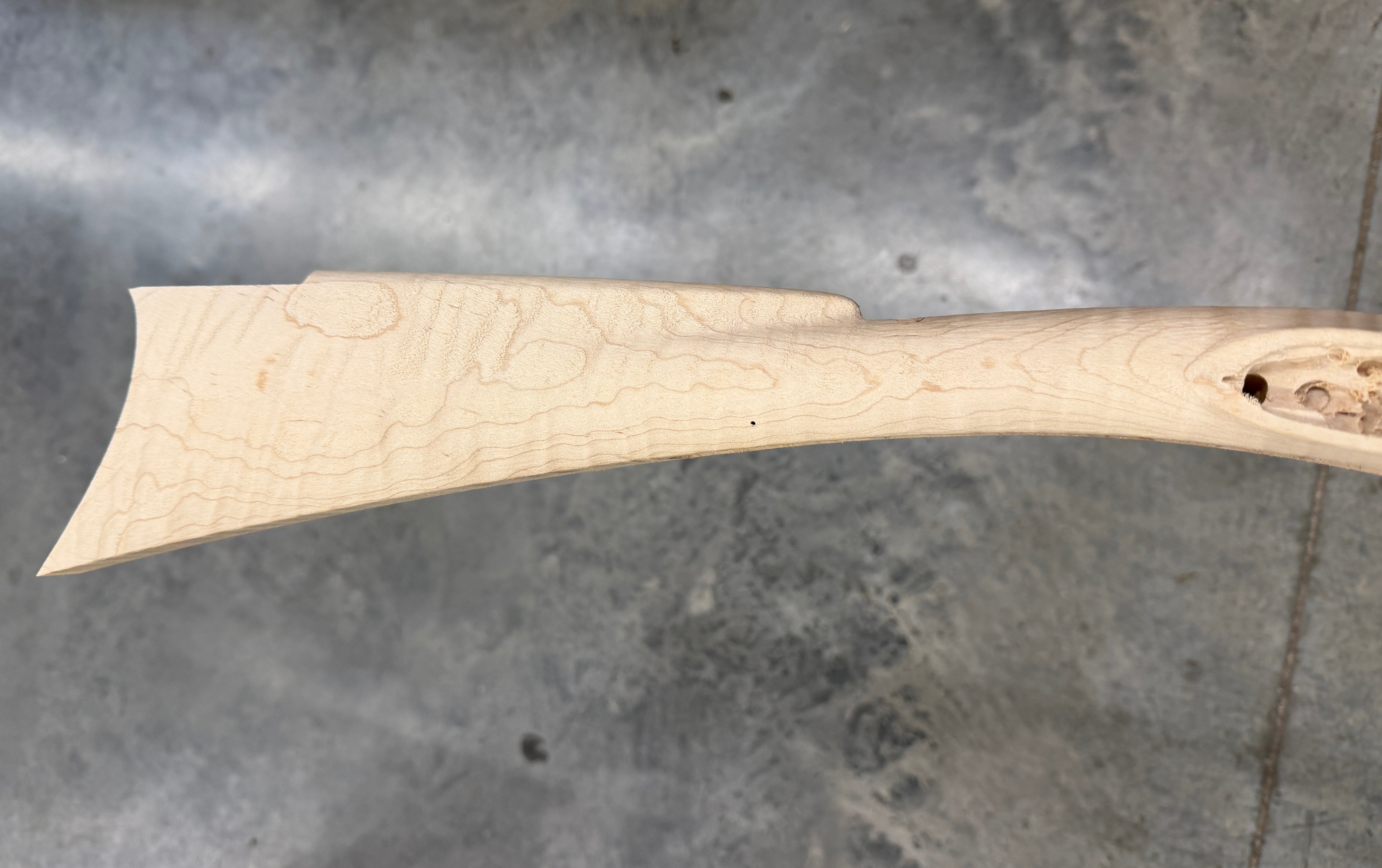 Southern Mountain Rifle, .45 Extra Fancy Maple #7077 photo 5