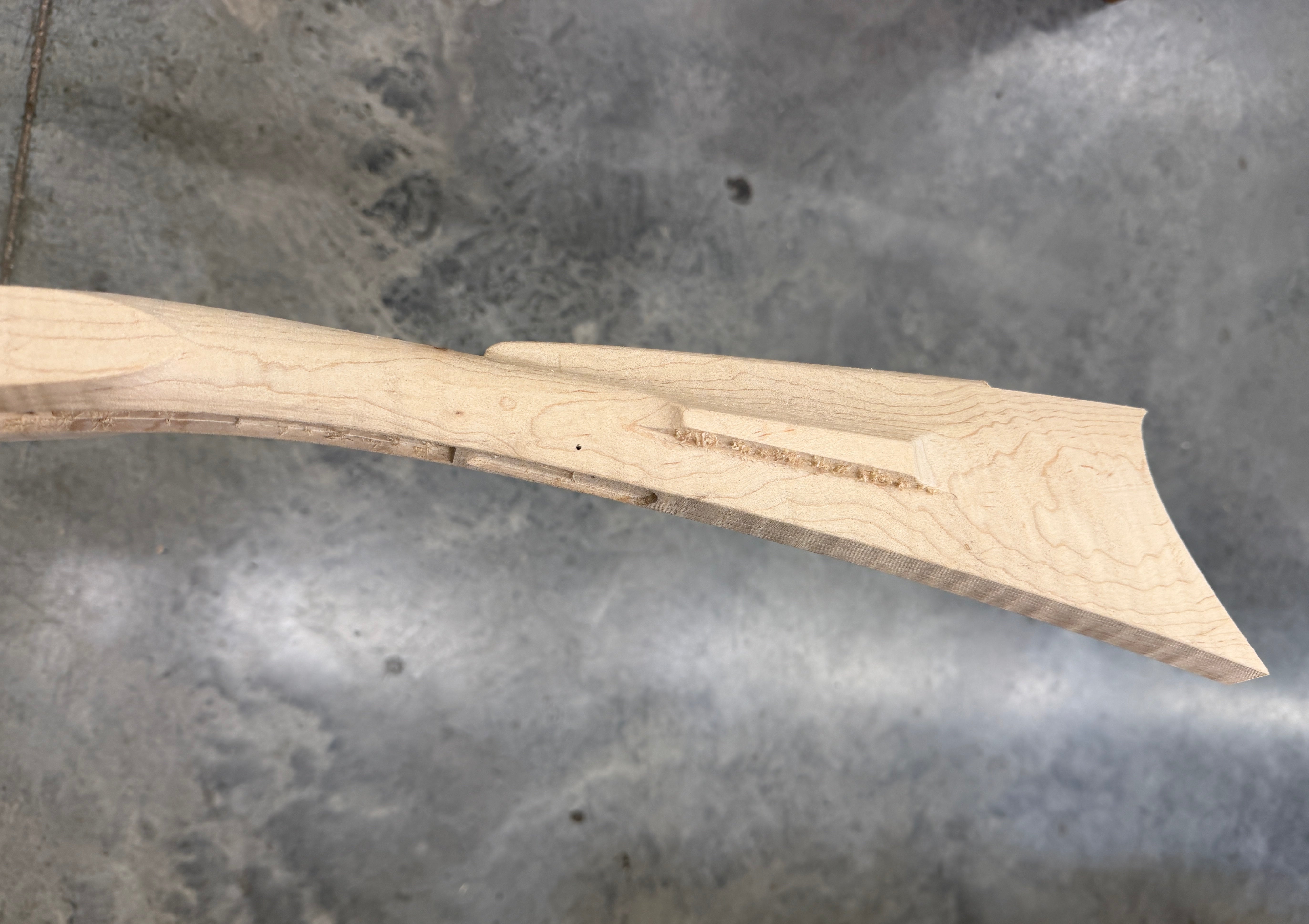 Southern Mountain Rifle, .45 Extra Fancy Maple #7077 photo 6