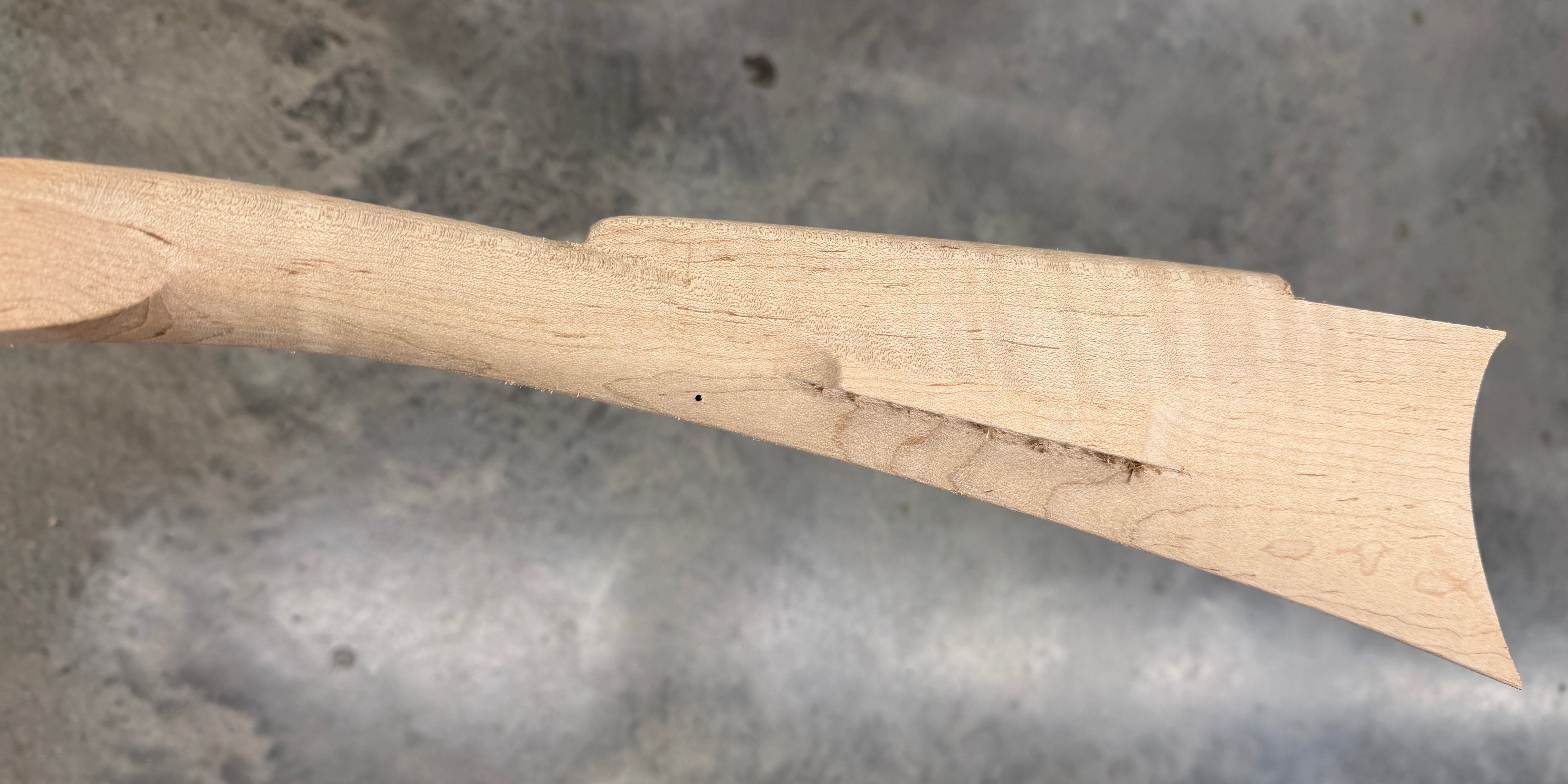 Southern Mountain Rifle, .40 Fancy Maple #7078 photo 5