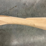 Kibler's Longrifles Quick Ship Appalachian Barn Gun kit #BG002, .50 Fancy Maple, wrist and lock mortise detail